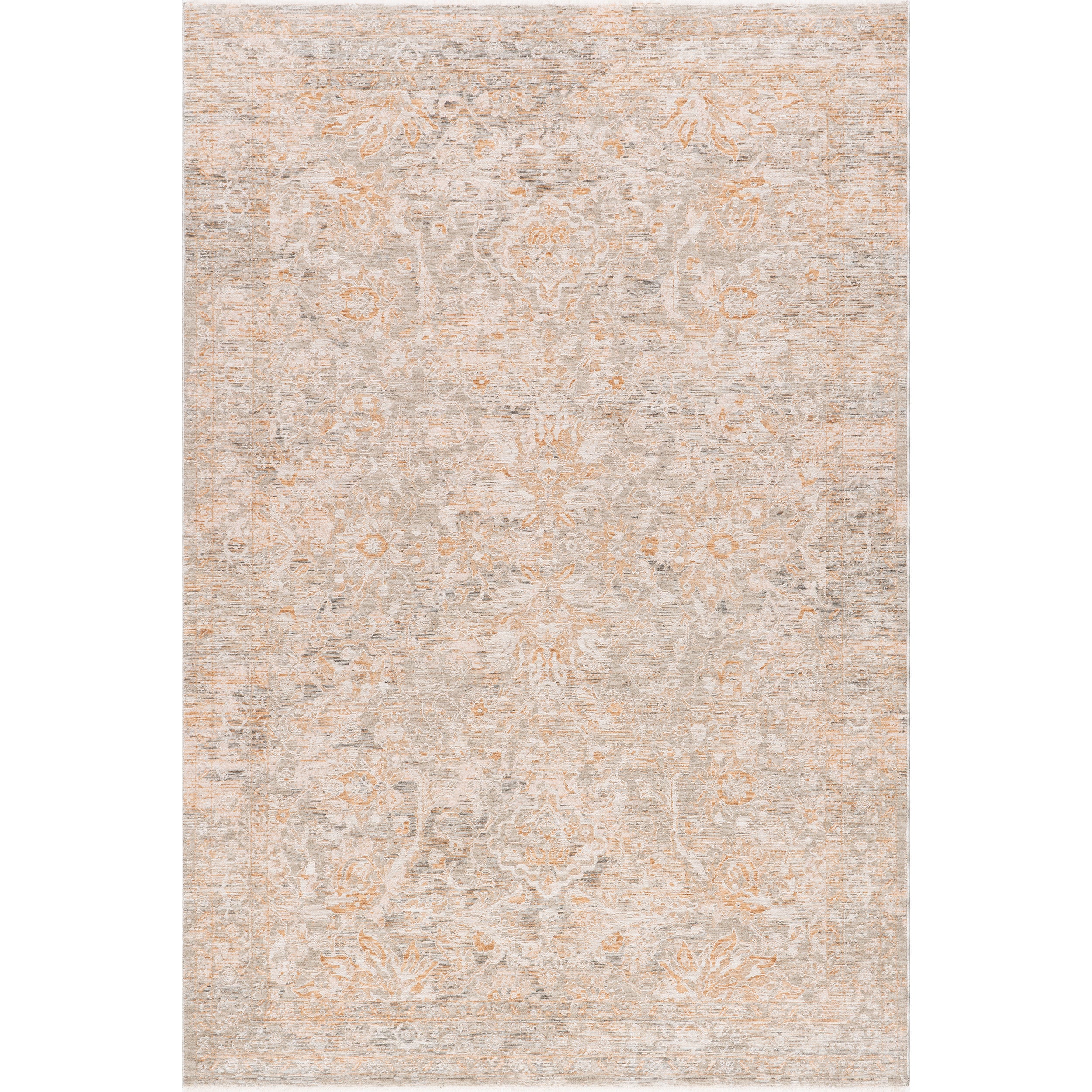 Kriti Medallion Fringe Area Rug