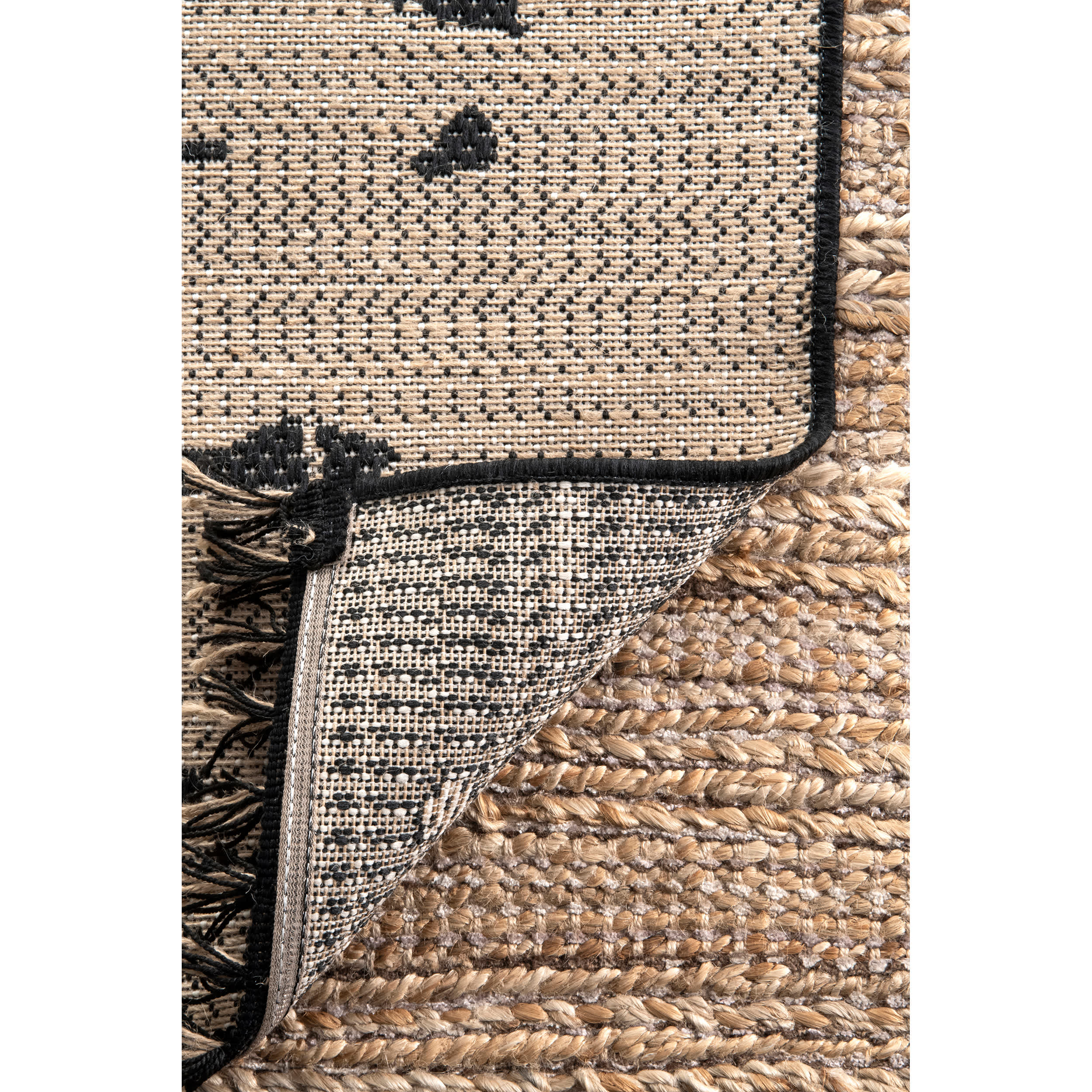 Indoor/Outdoor Modern Abstract Claudette Area Rug - Image 4