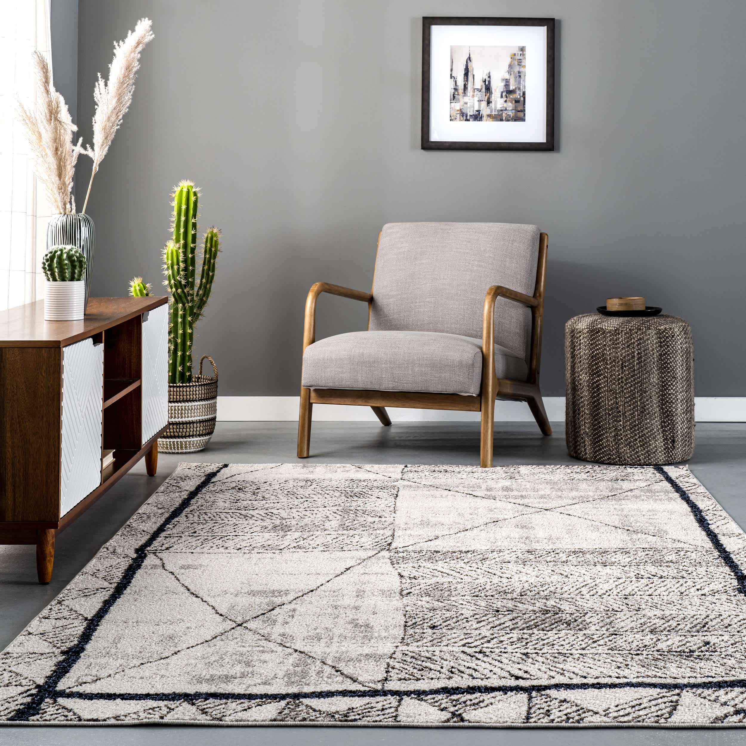 Simone Global-Inspired Moroccan Cotton Blend Area Rug - Image 8