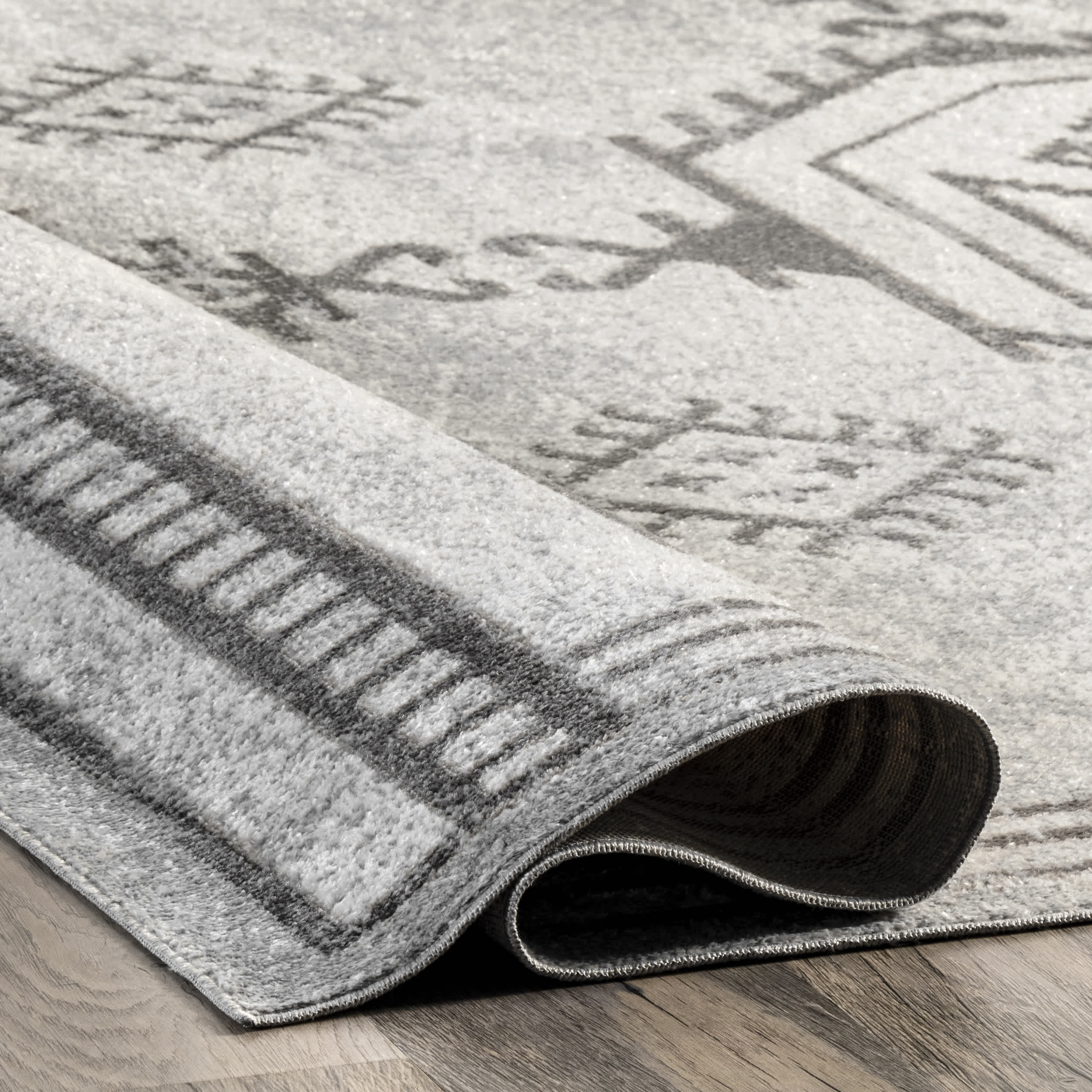 Kyleigh Machine Washable Southwestern Area Rug - Image 4