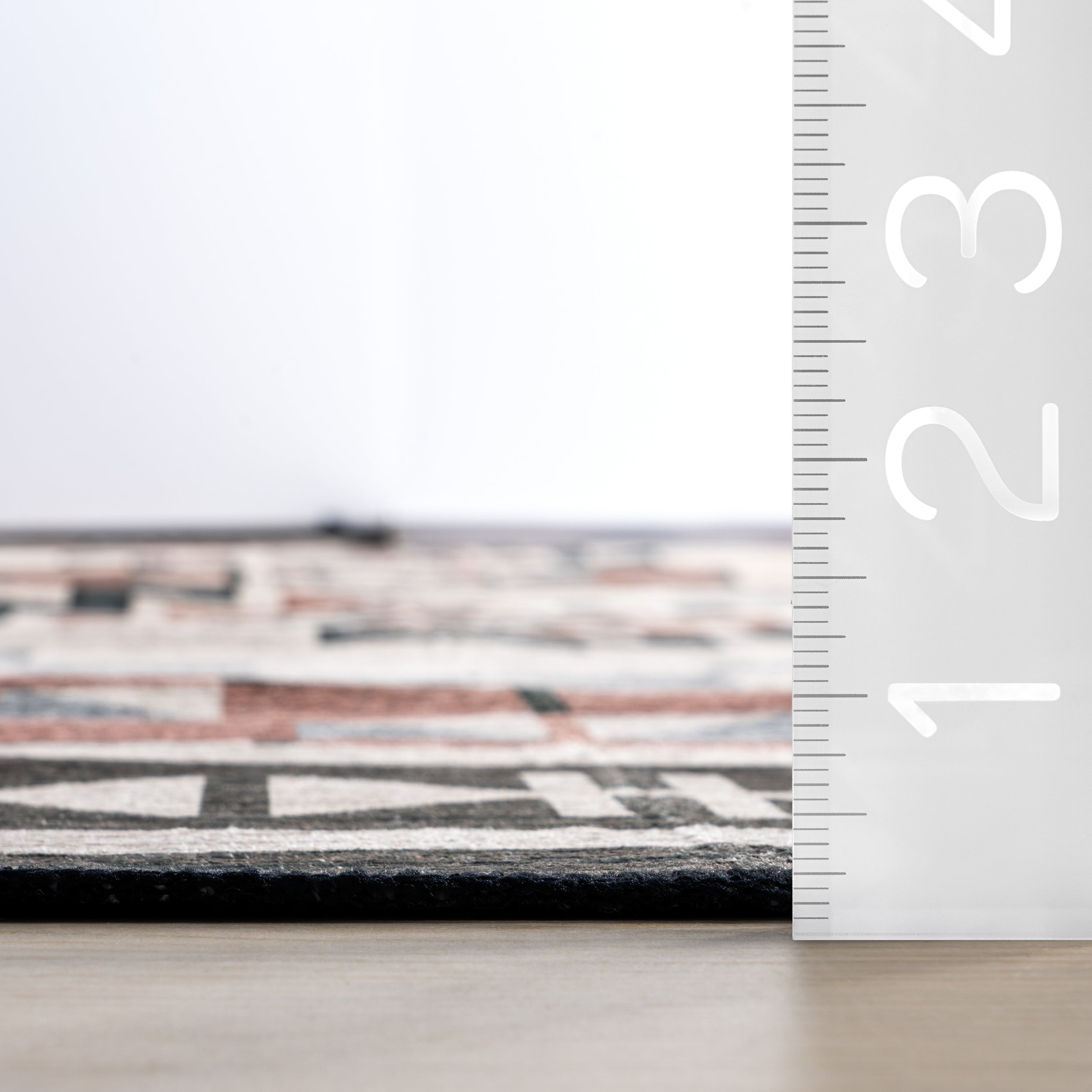 Calli SplashGuard Southwestern Machine Washable Area Rug - Image 3