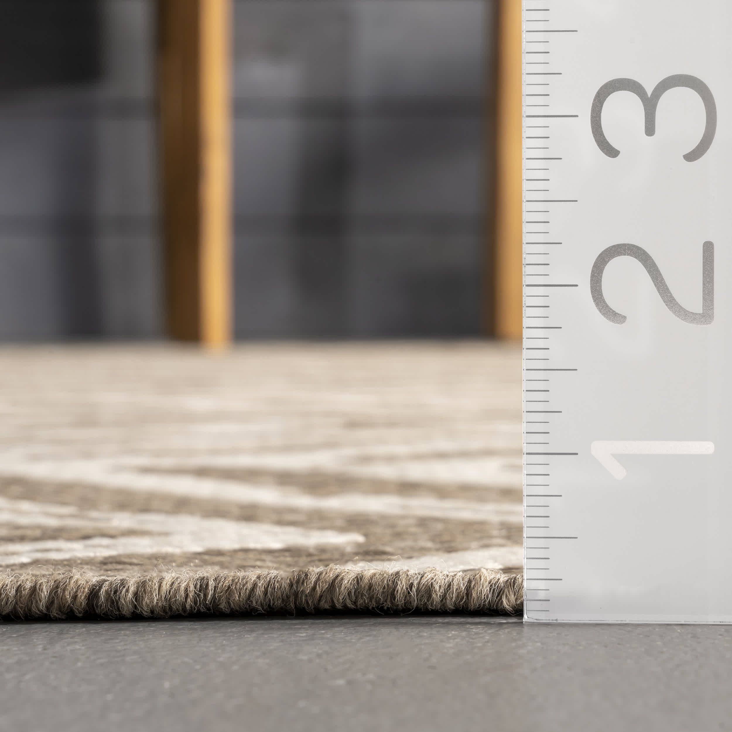 Macklin Herringbone Indoor/Outdoor Area Rug - Image 3