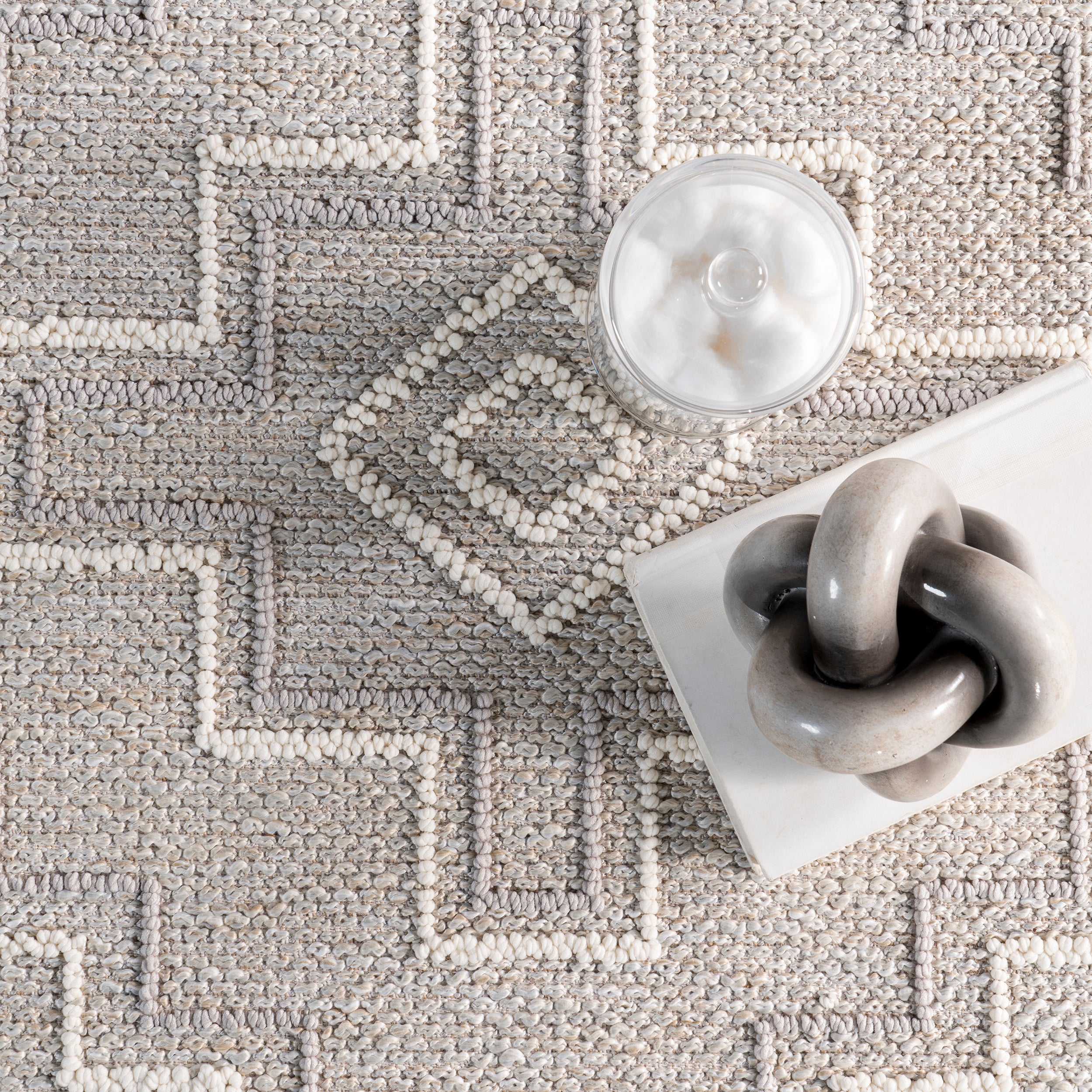 Alani Textured Moroccan Area Rug - Image 6