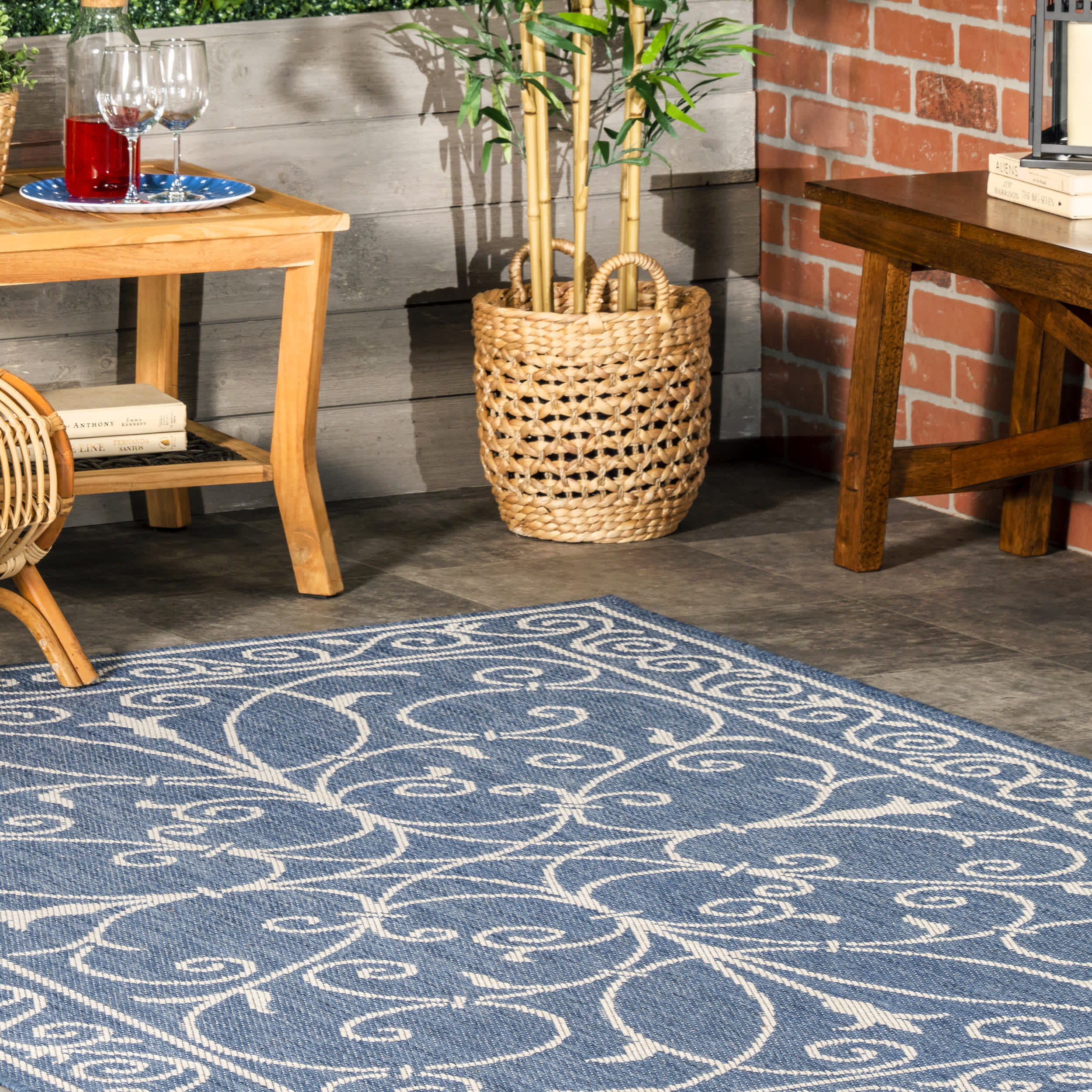 Machine Made Kathleen Indoor/Outdoor Area Rug - Image 19