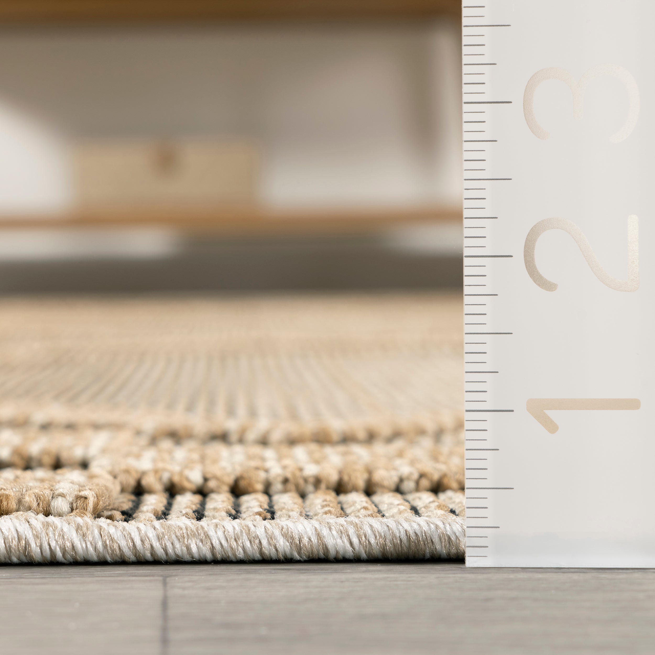Rhode Raised Lattice Indoor/Outdoor Area Rug - Image 3