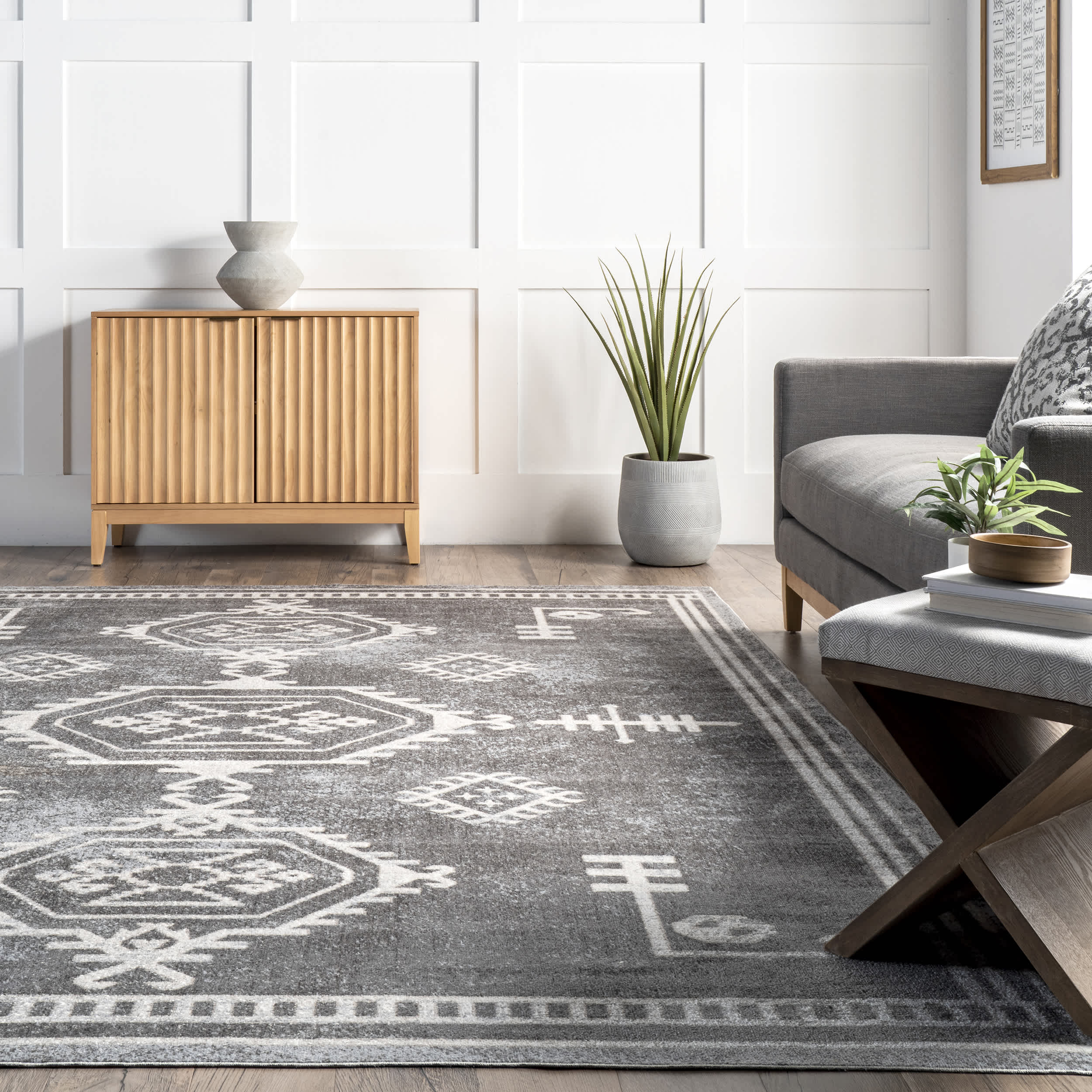 Kyleigh Machine Washable Southwestern Area Rug - Image 20