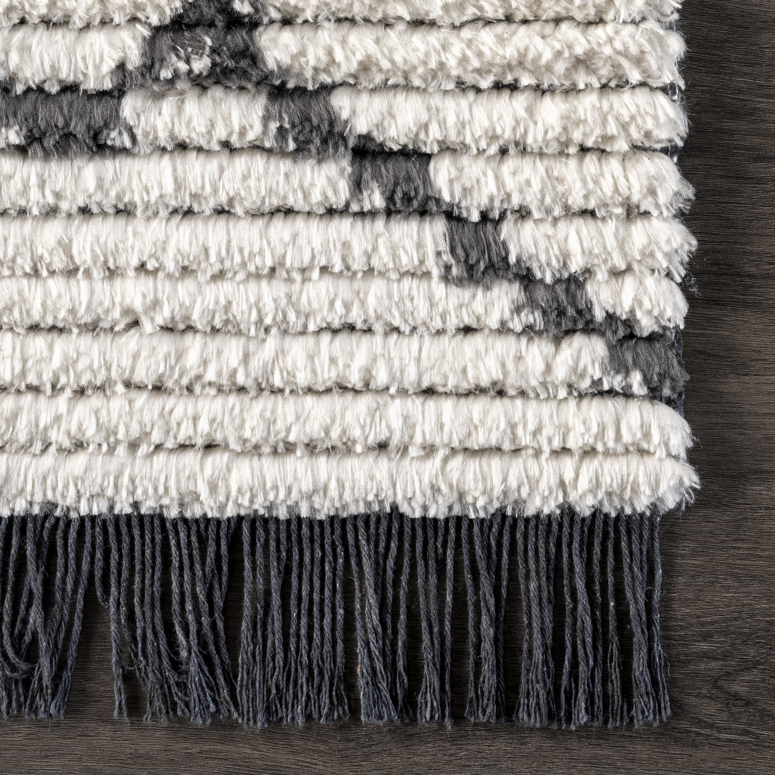 Mari Moroccan Soft Shag Fringe Area Rug - Image 5