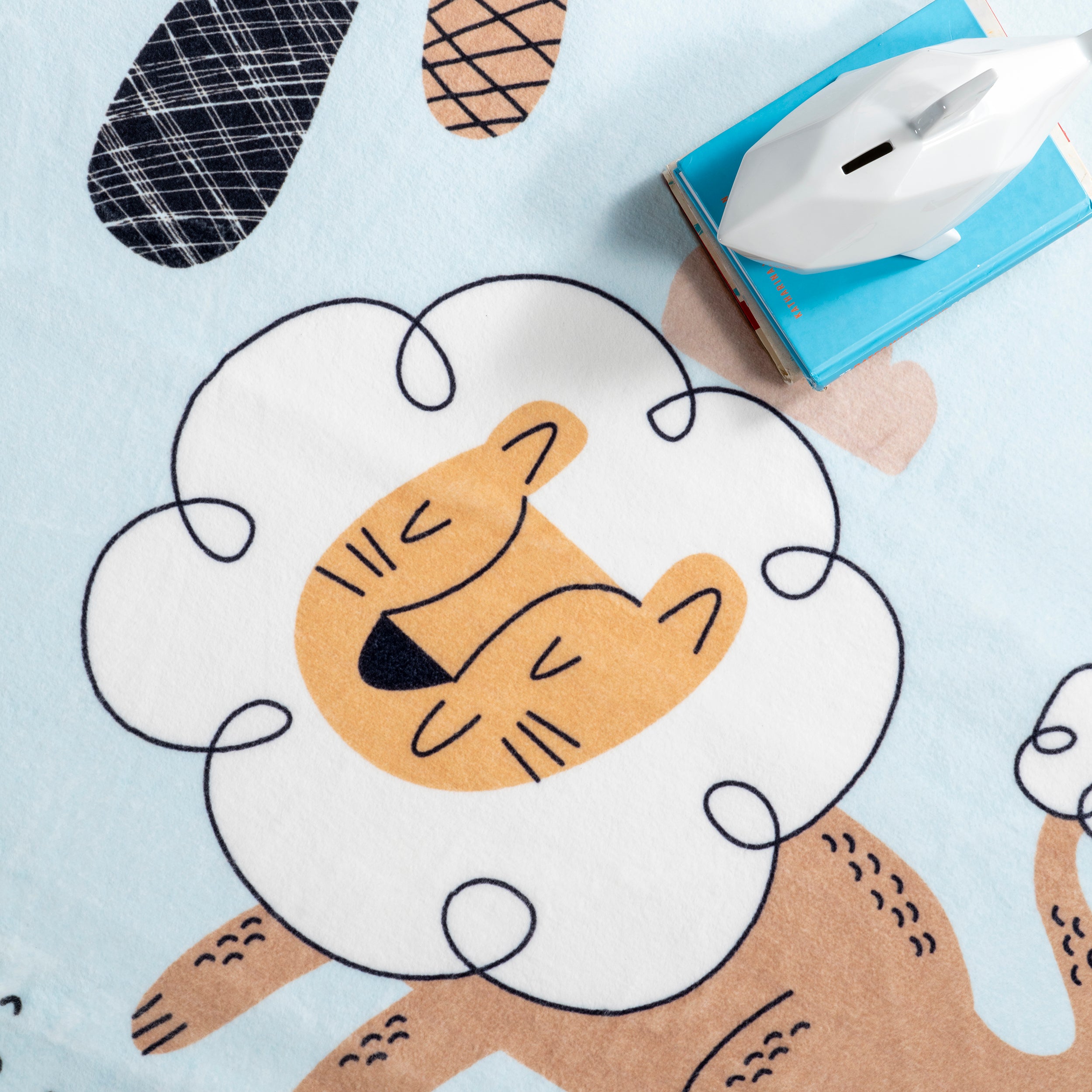 Jalissa Lion Dreams Machine Washable Kids Area Rug - Image 6
