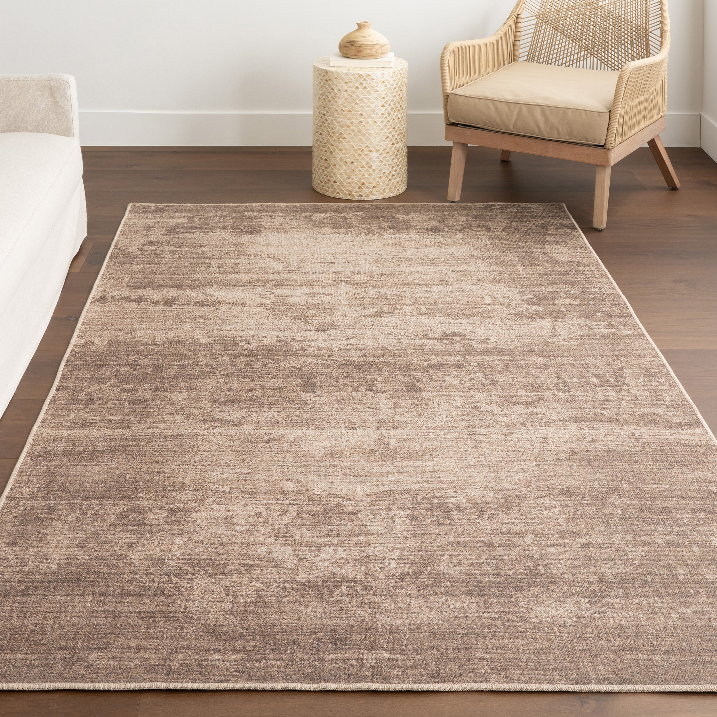 Damira Solid Machine Washable Area Rug - Image 9