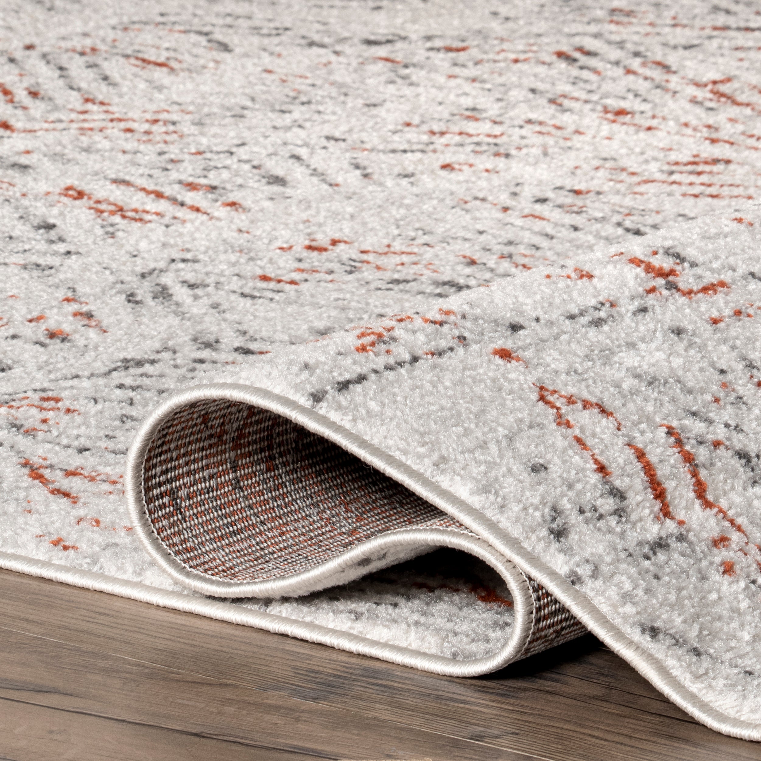 Elizabeth Faded Geometric Area Rug - Image 4