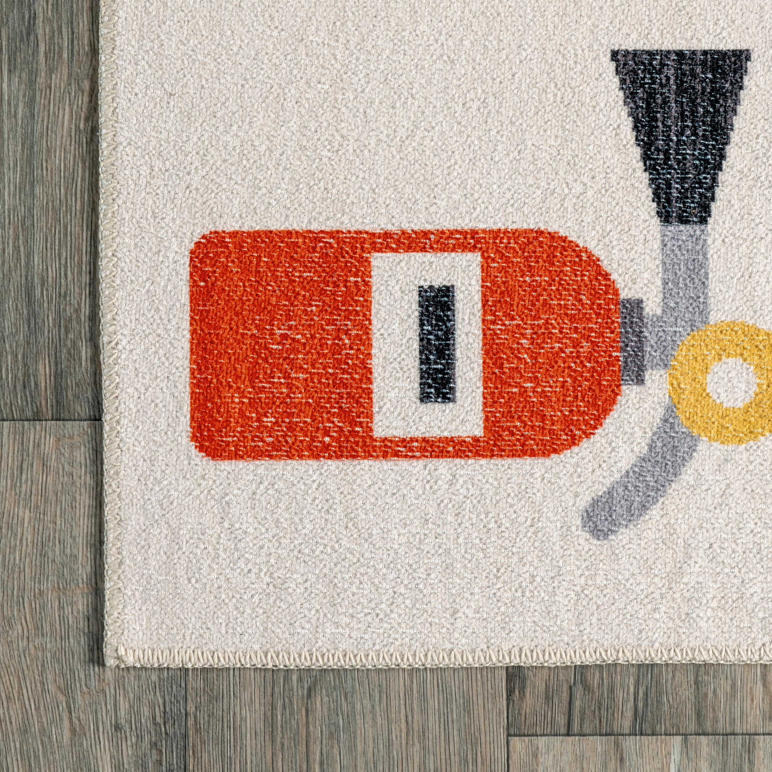 Carmina City Streets Machine Washable Kids Area Rug - Image 5