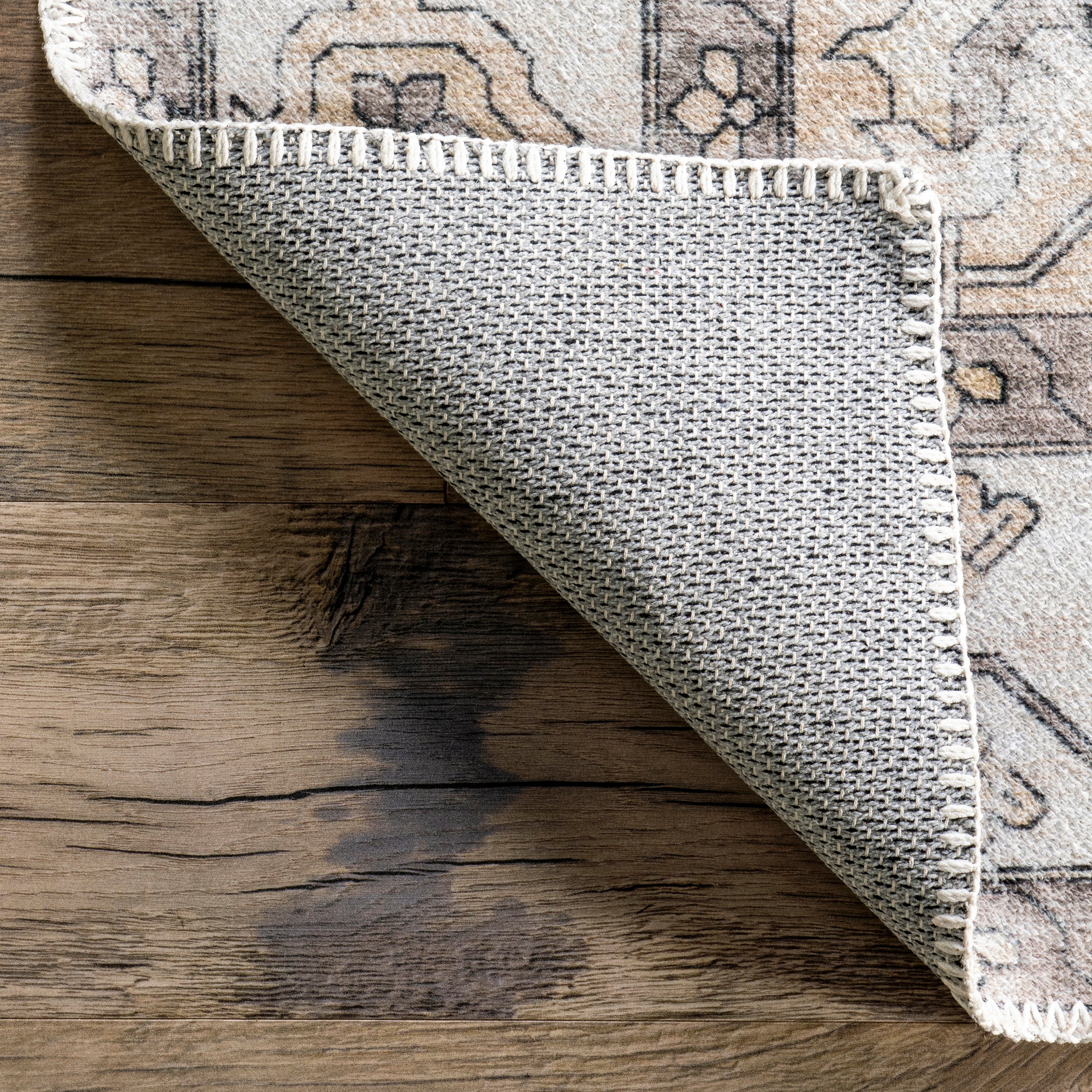 Autumn Vintage Machine Washable Area Rug - Image 7