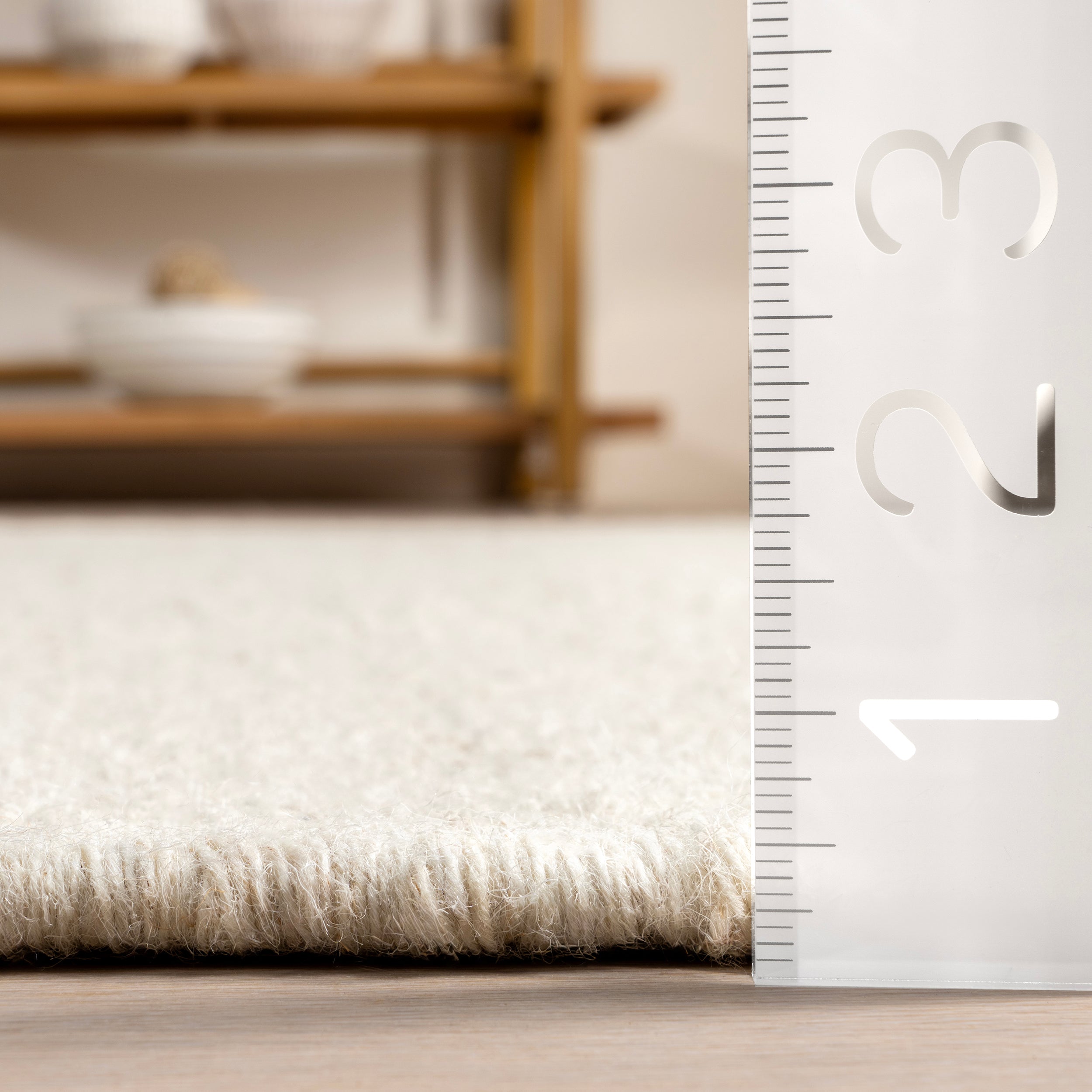 Nanala Bold Striped Jute Tasseled Area Rug - Image 12