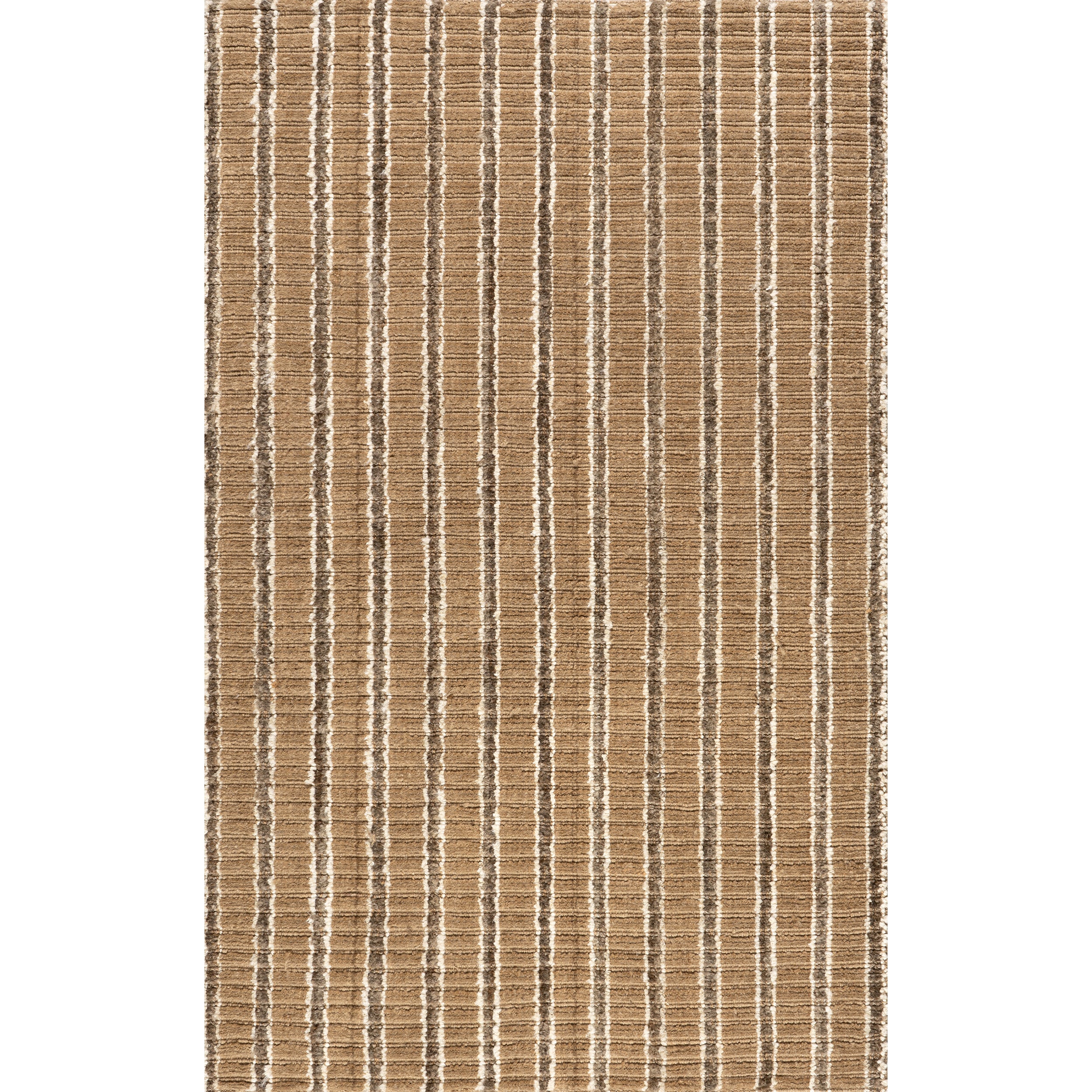 Violeta Striped Jute Area Rug