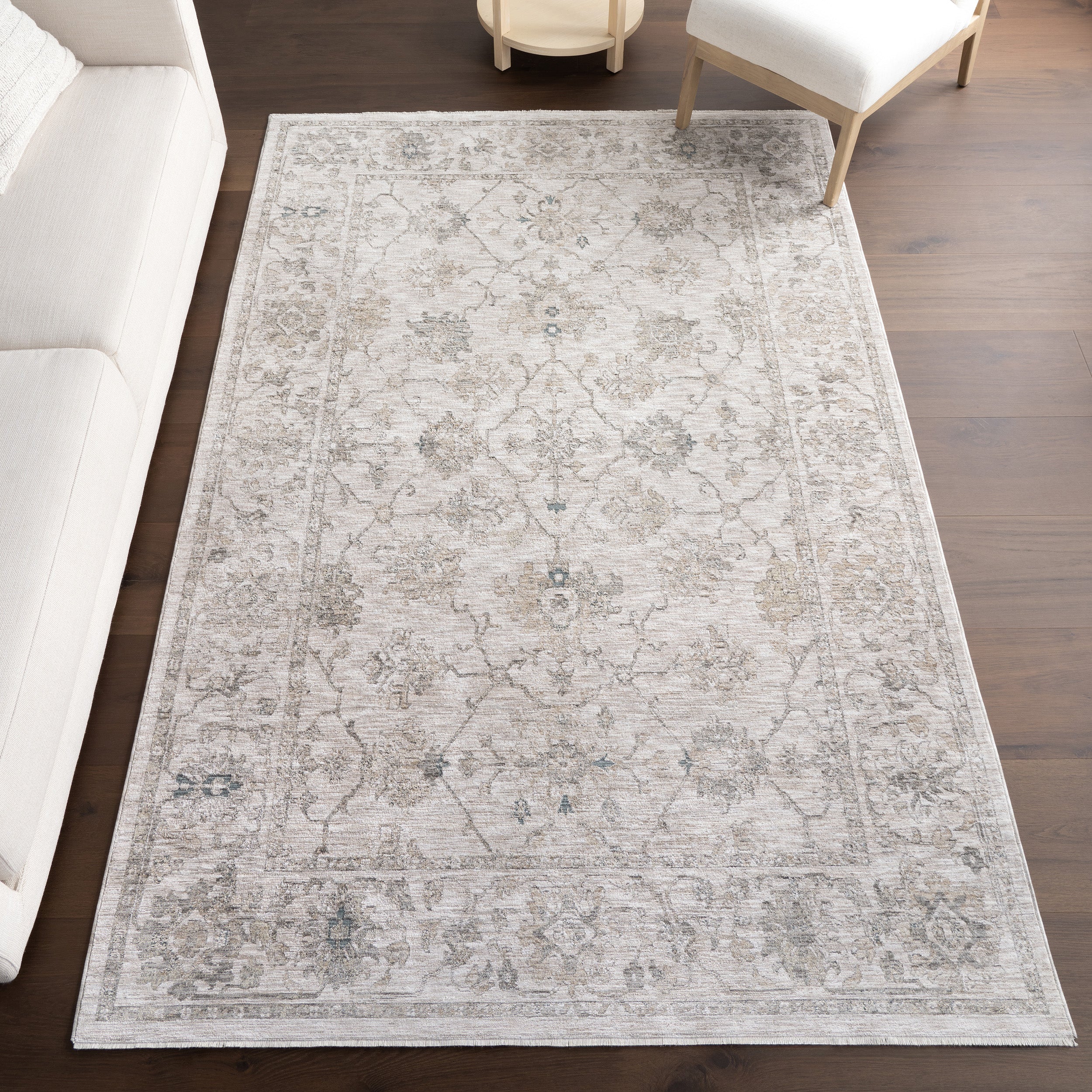 Georgianna Medallion Fringe Area Rug - Image 2