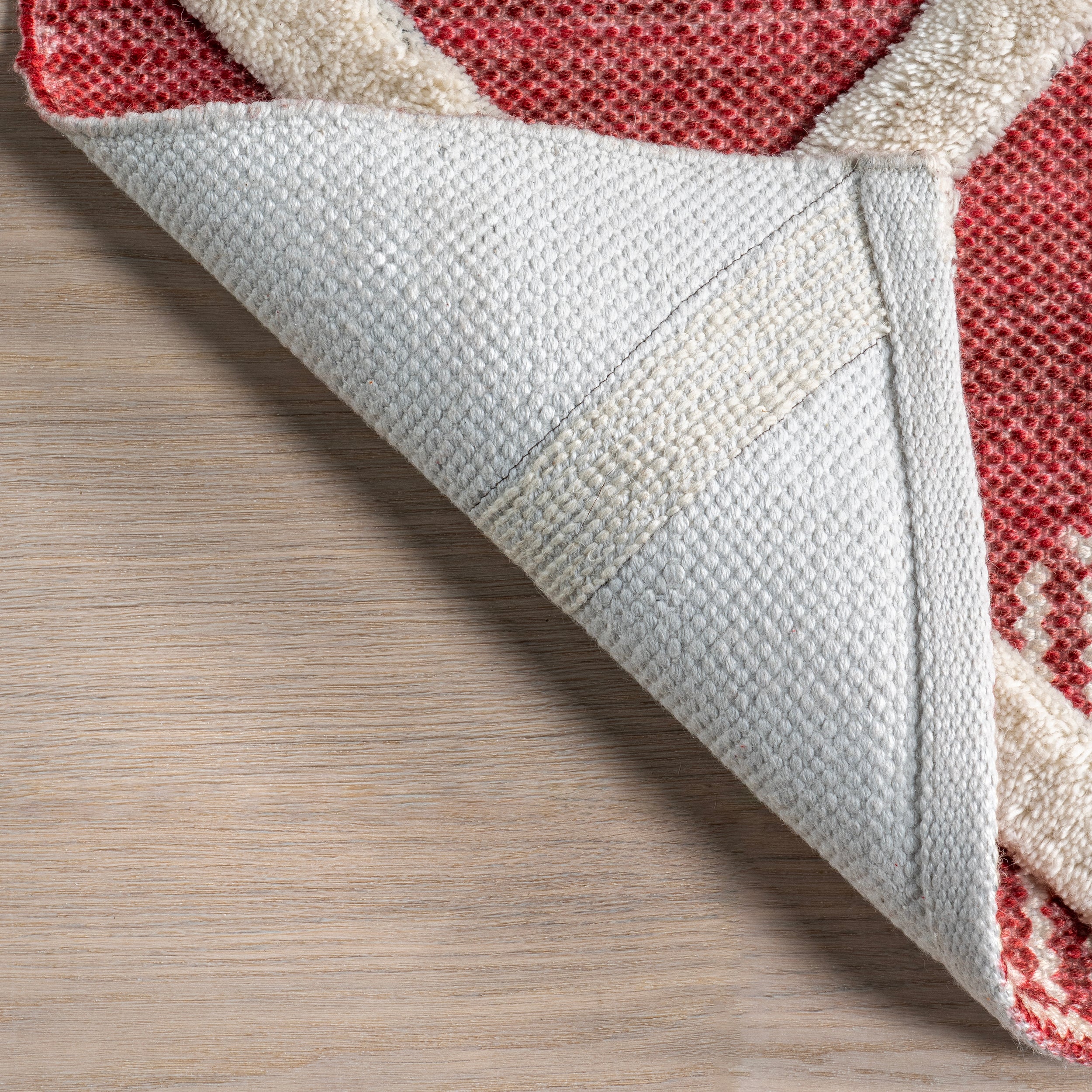 Anastasia High-Low Plaid Area Rug - Image 7