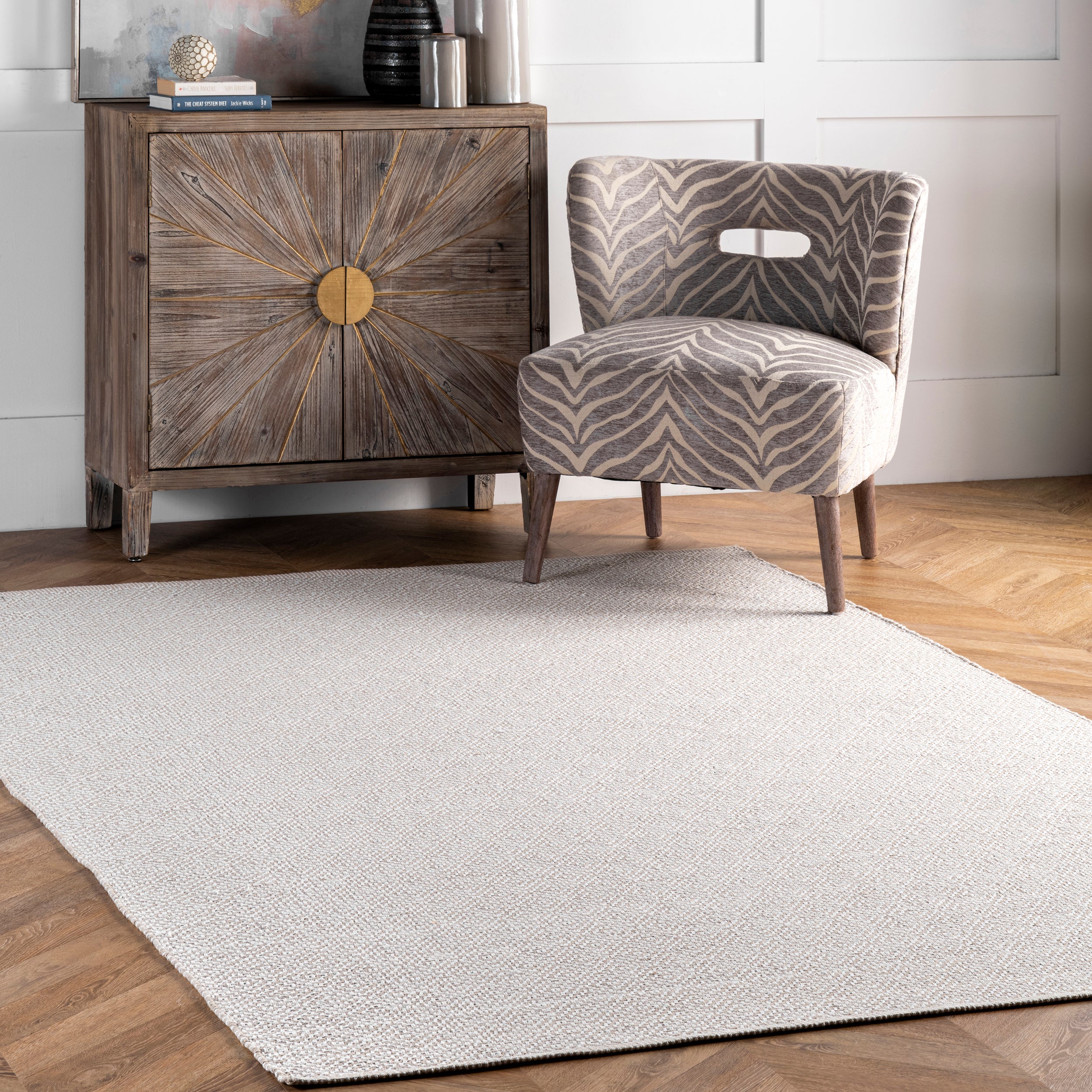 Lorretta Geometric Cotton Area Rug - Image 7