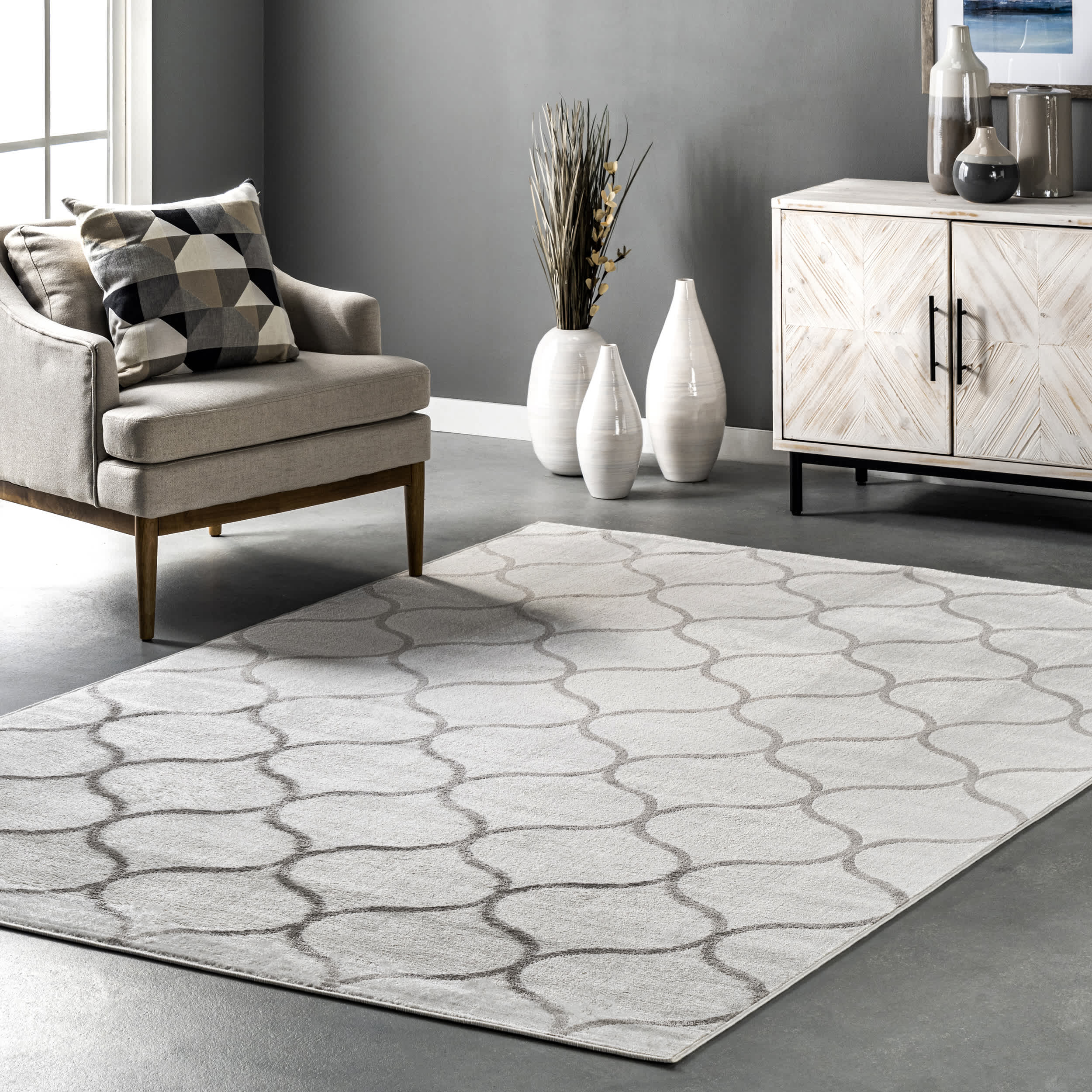 Ogee Trellis Area Rug - Image 2