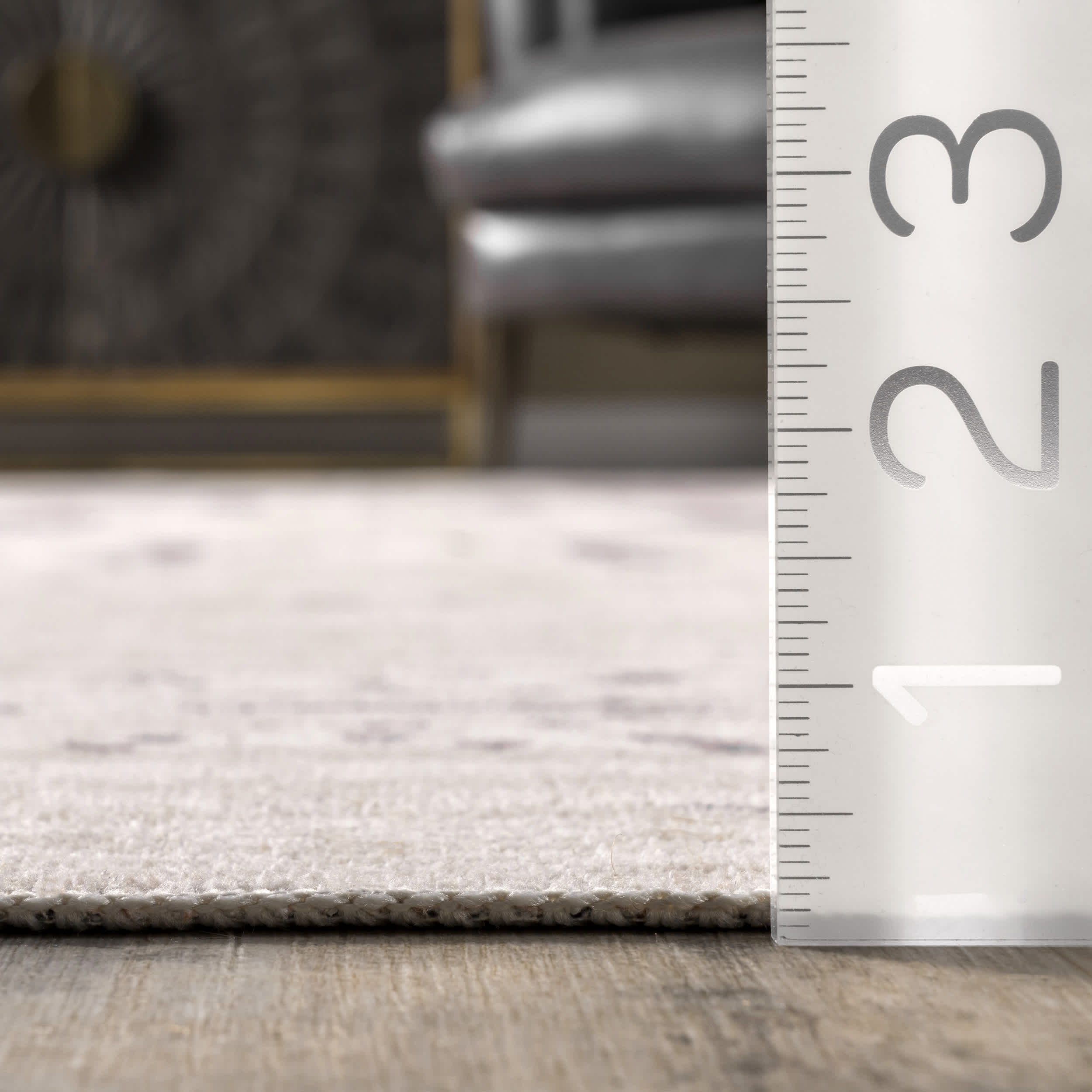 Abstract Washable Area Rug - Image 3
