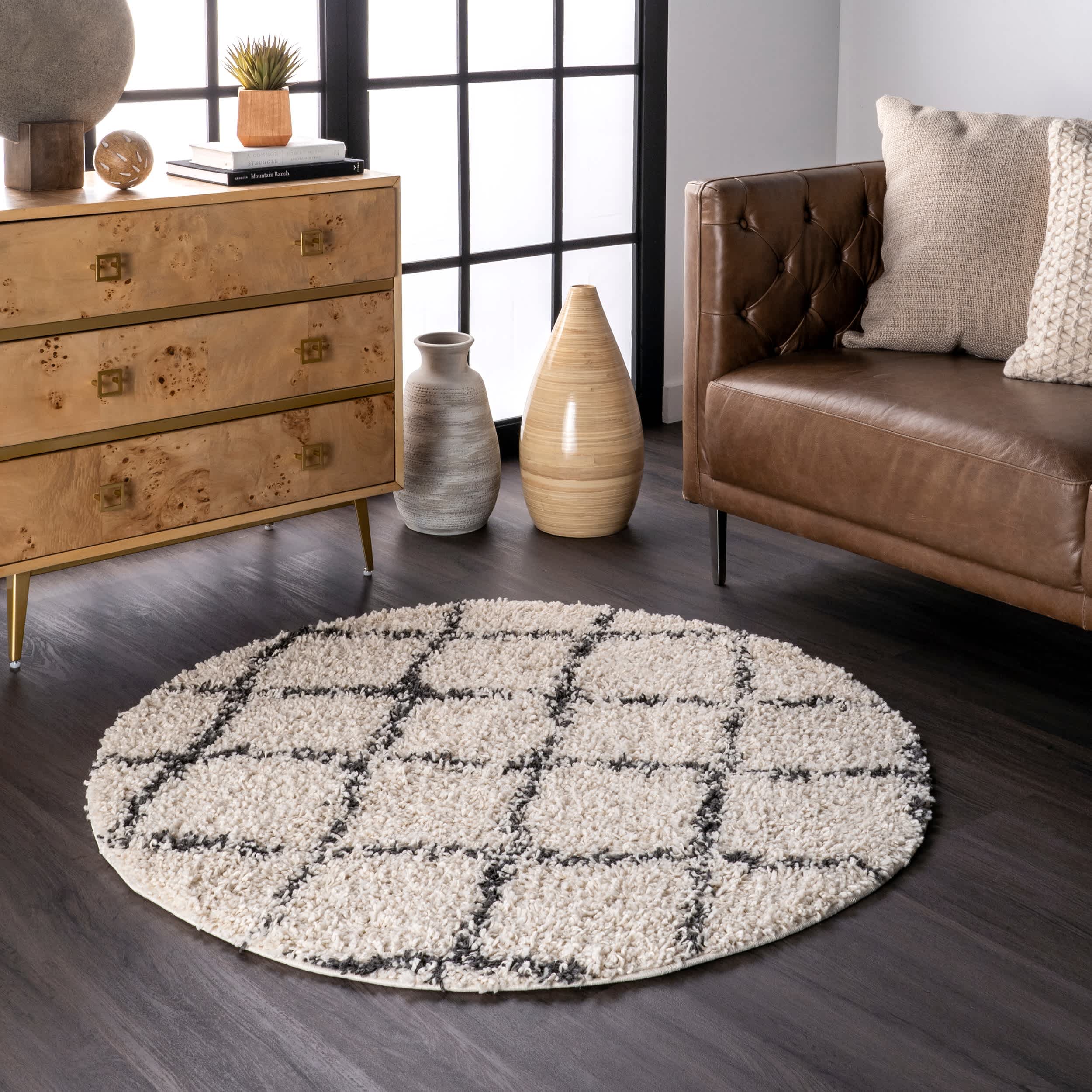 Jessie Moroccan Lattice Tassel Area Rug - Image 12