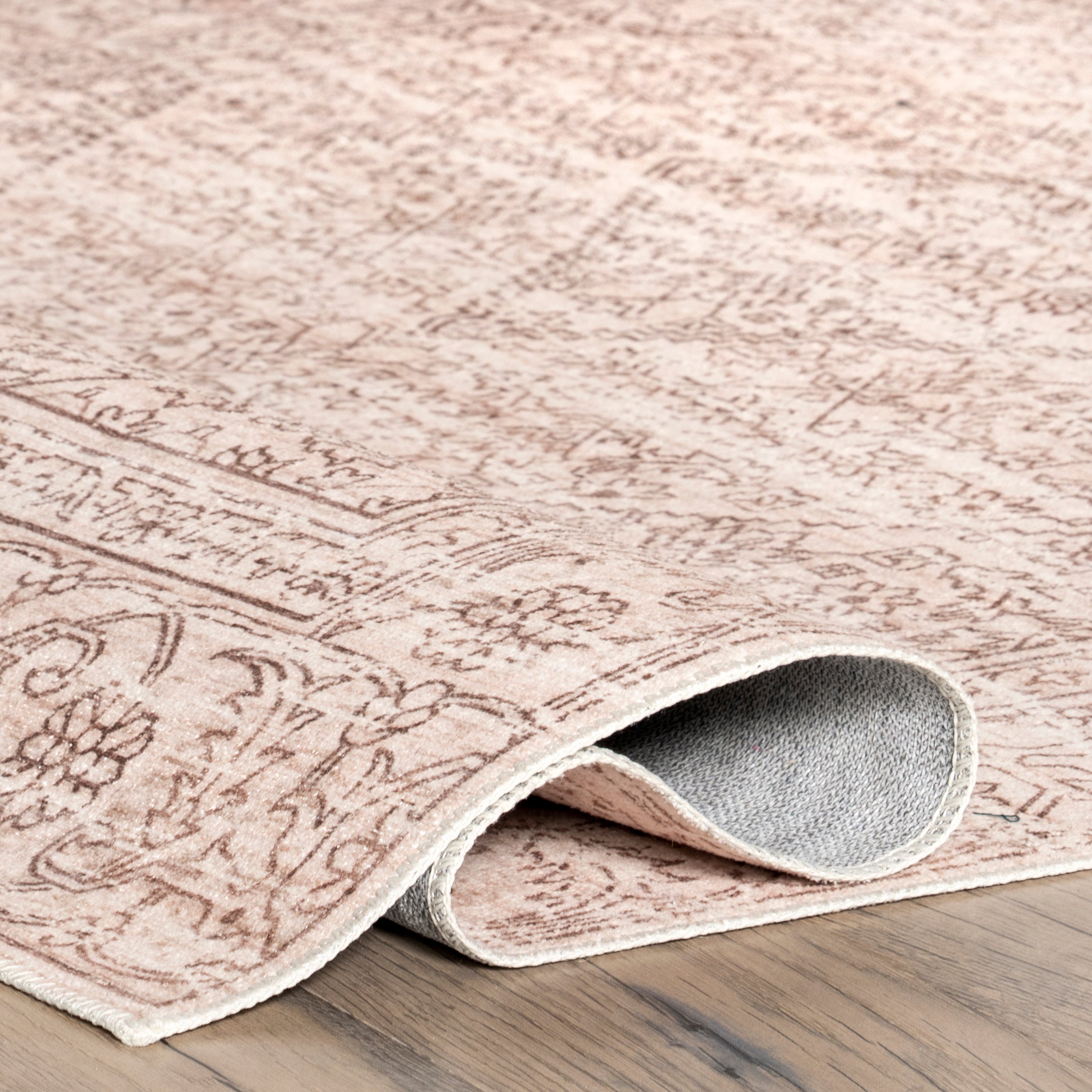 Shontal Traditional Machine Washable Area Rug - Image 4