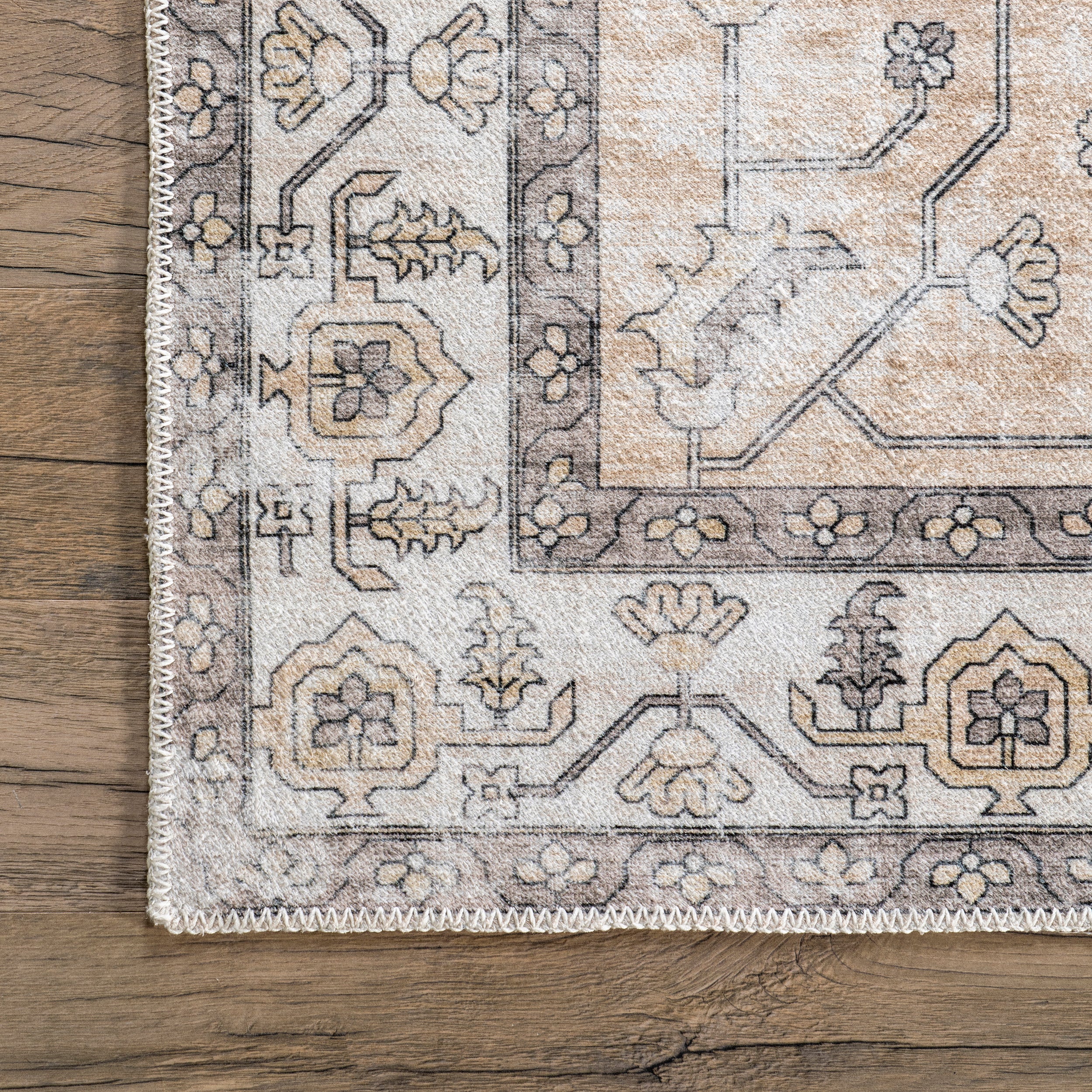 Autumn Vintage Machine Washable Area Rug - Image 5