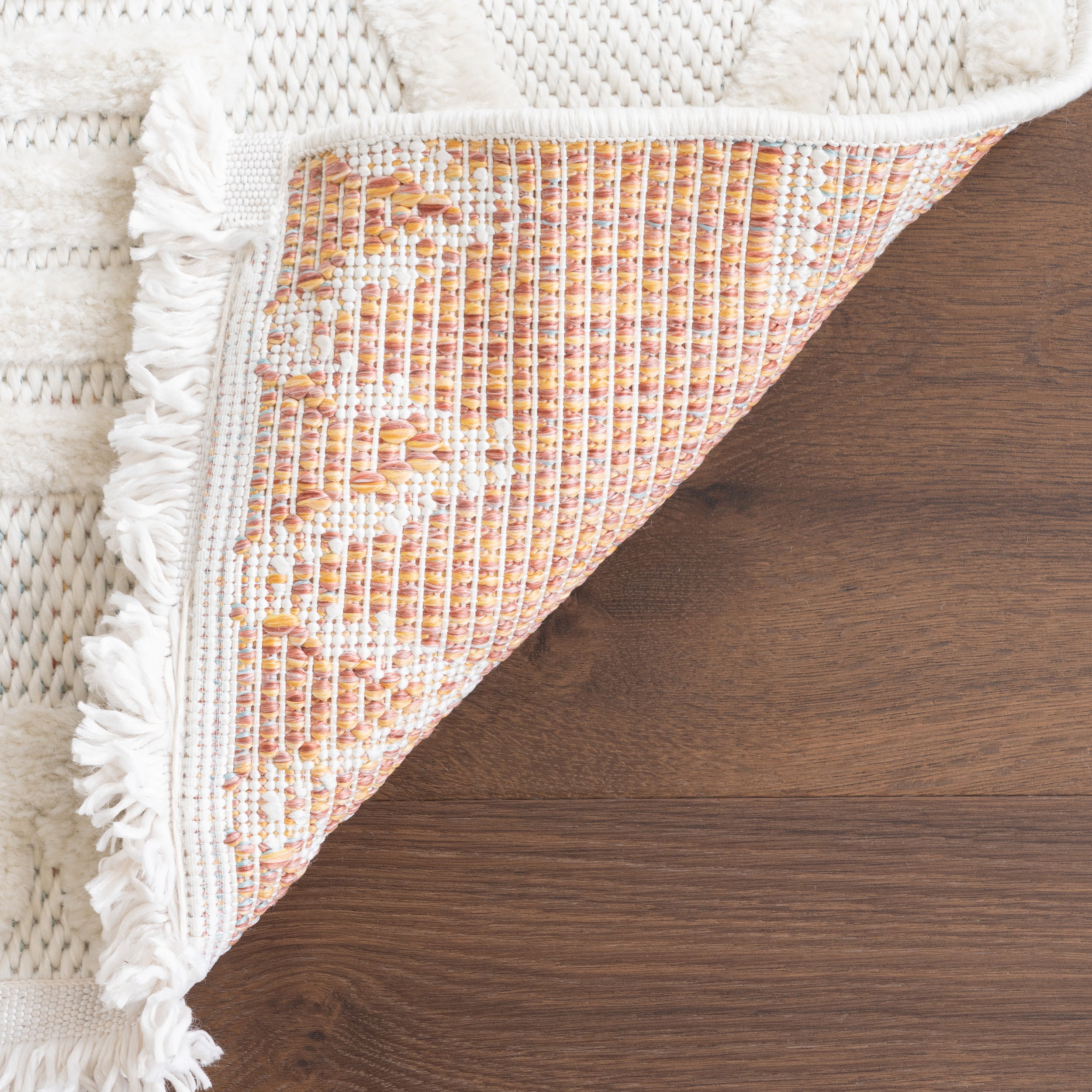 Annaka Trellis Fringe Area Rug - Image 8