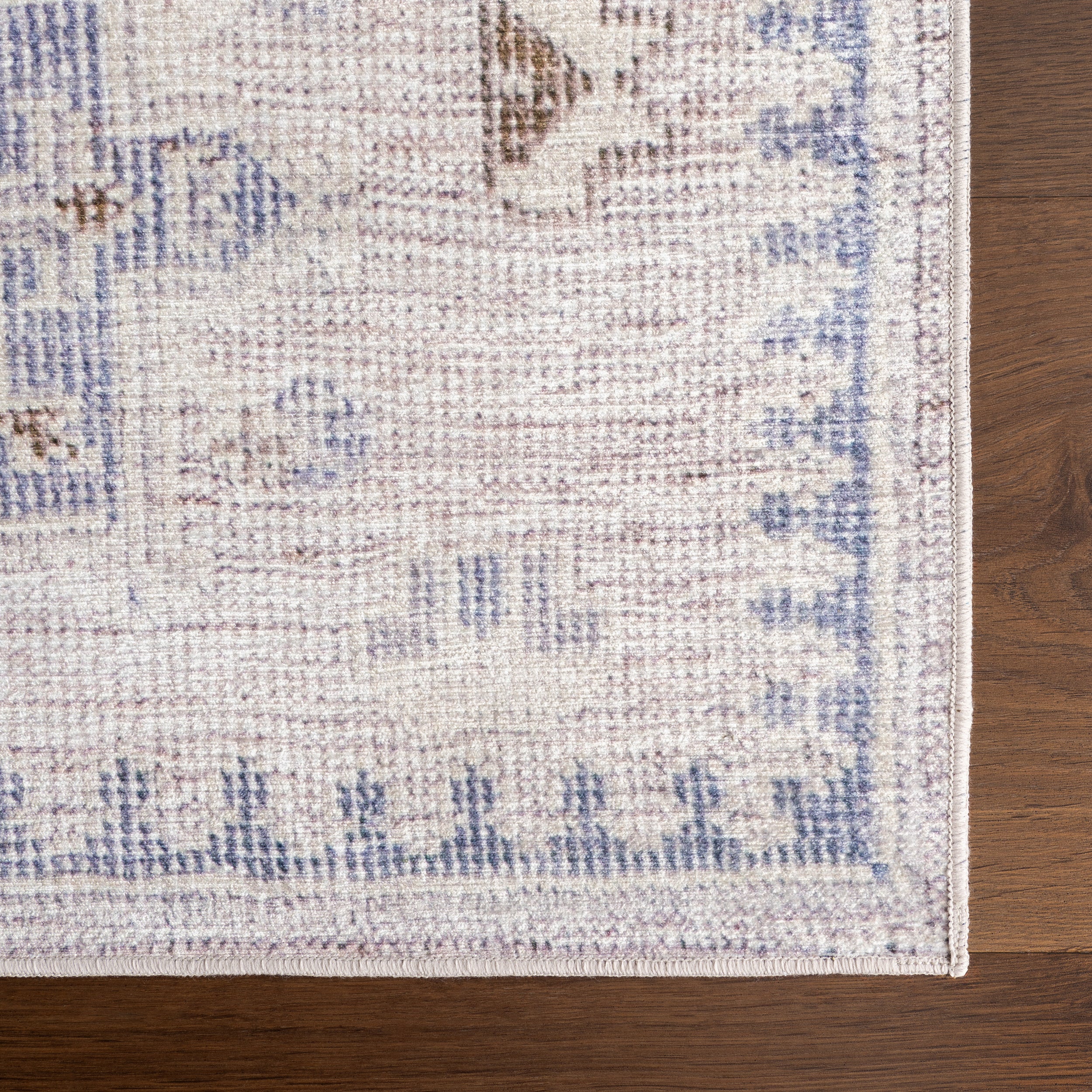 Vivica SplashGuard Faded Medallion Machine Washable Area Rug - Image 6