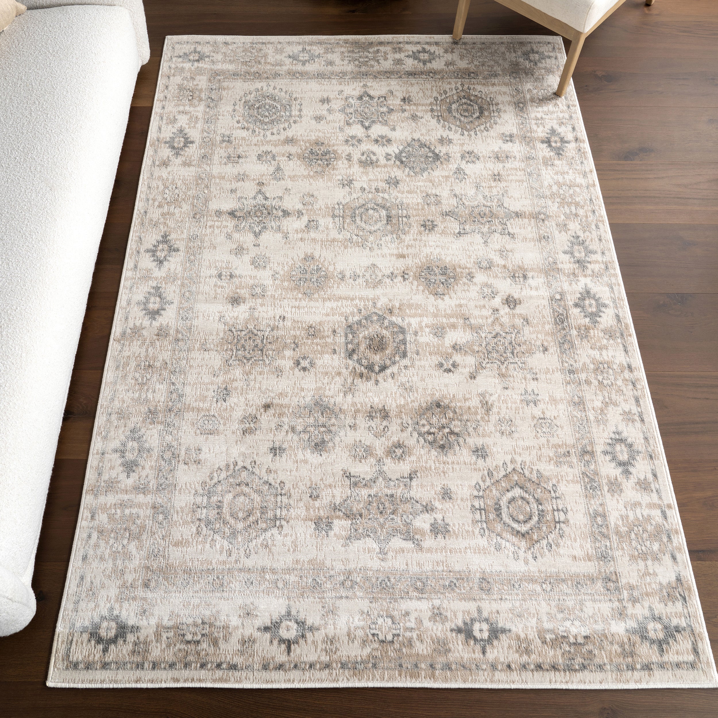 Nissa Traditional Medallion Area Rug - Image 2