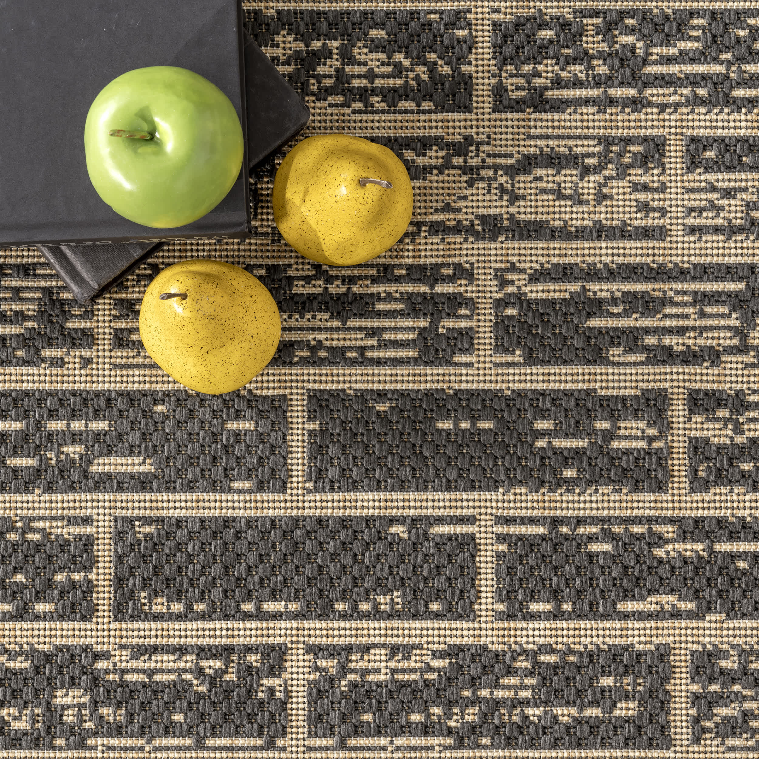 Justina Abstract Brick Indoor/Outdoor Area Rug - Image 6