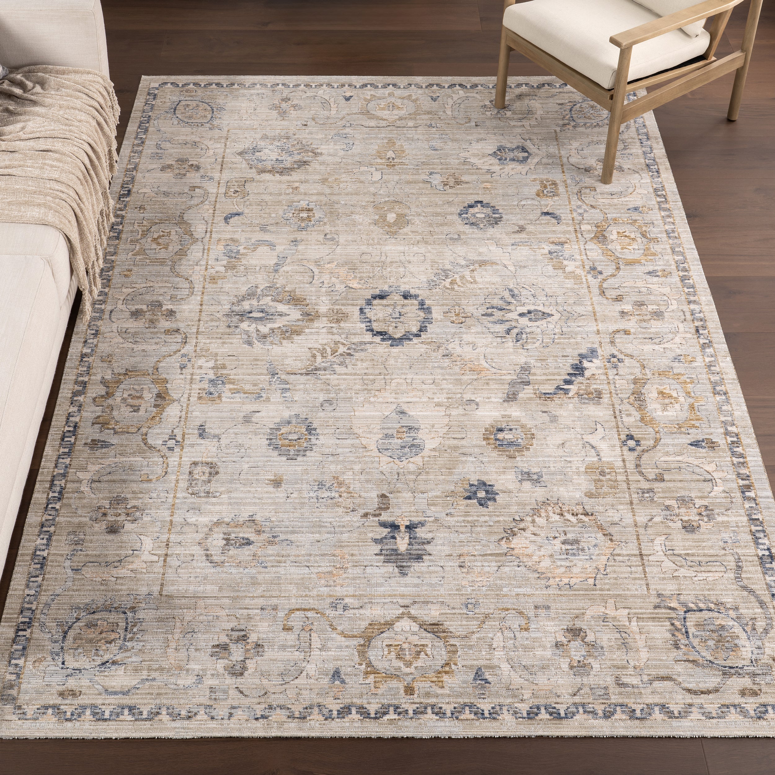 Arleth Indoor/Outdoor Machine Washable Area Rug - Image 2