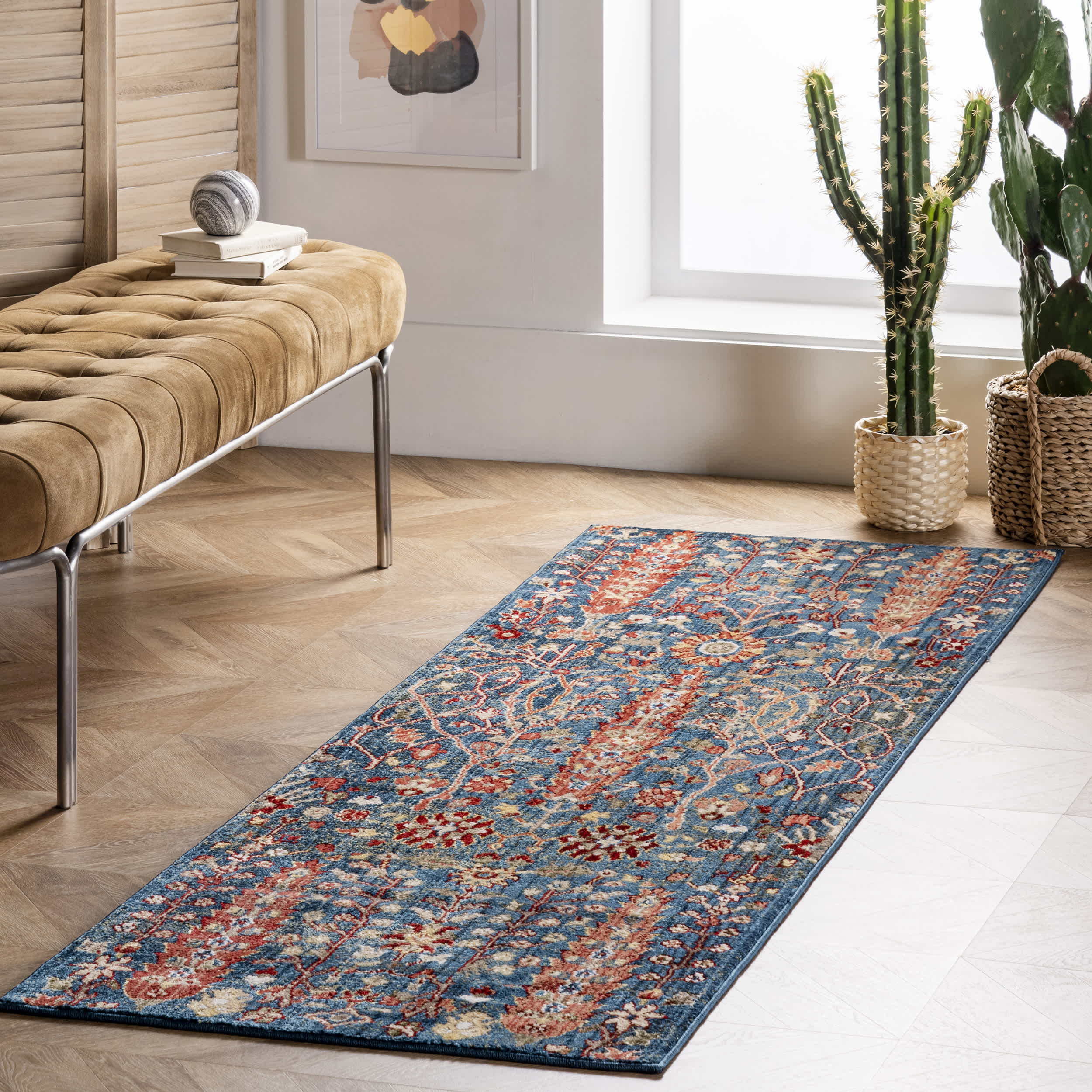 Dasilva Tribal Fringe Area Rug - Image 14