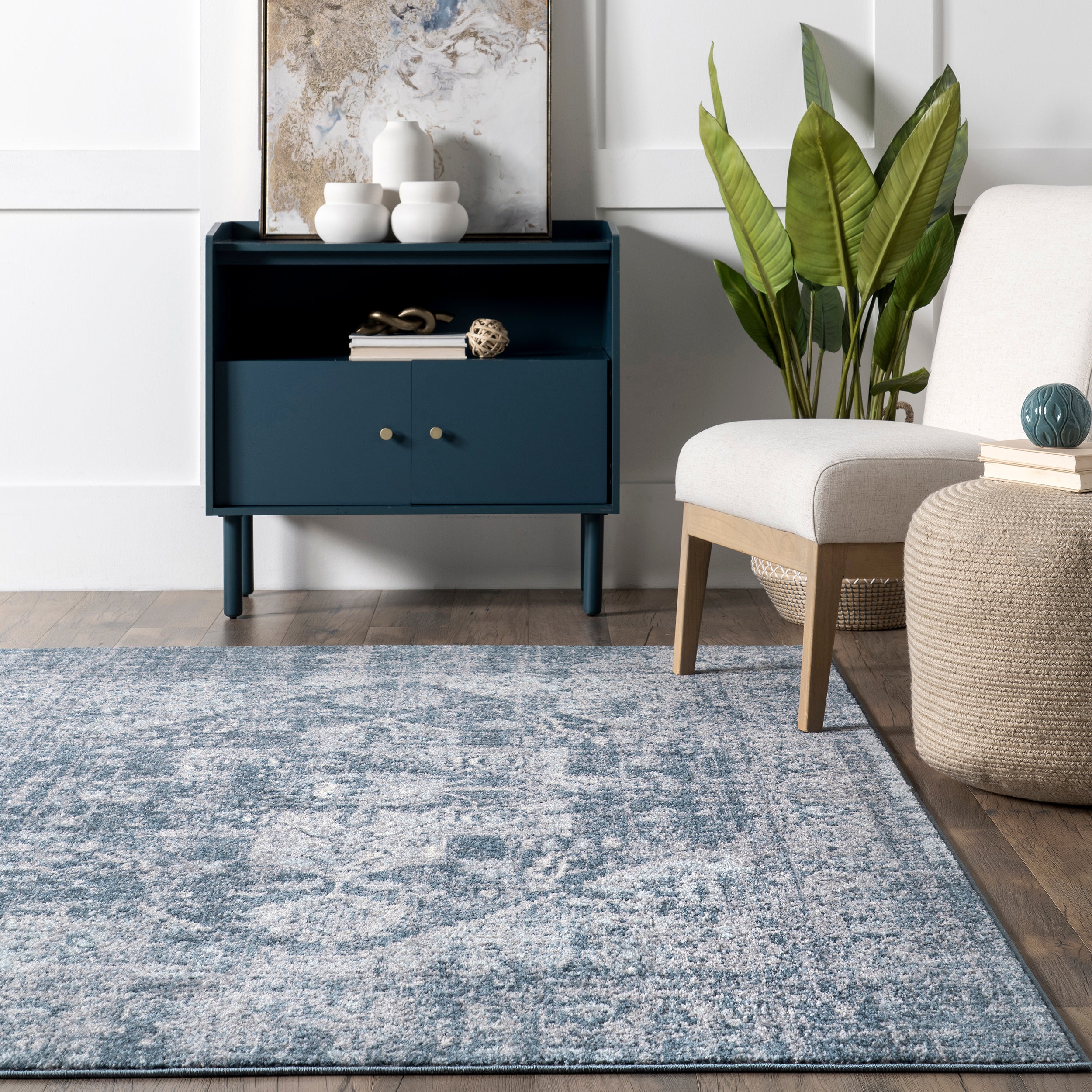 Justine Vintage Medallion Area Rug - Image 20