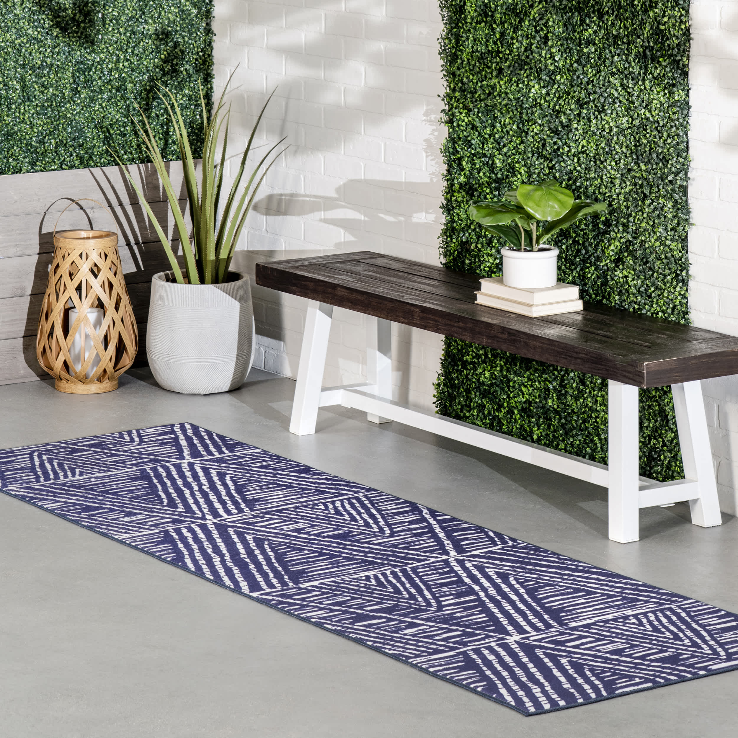 Nelle Tribal Machine Washable Indoor/Outdoor Area Rug - Image 10