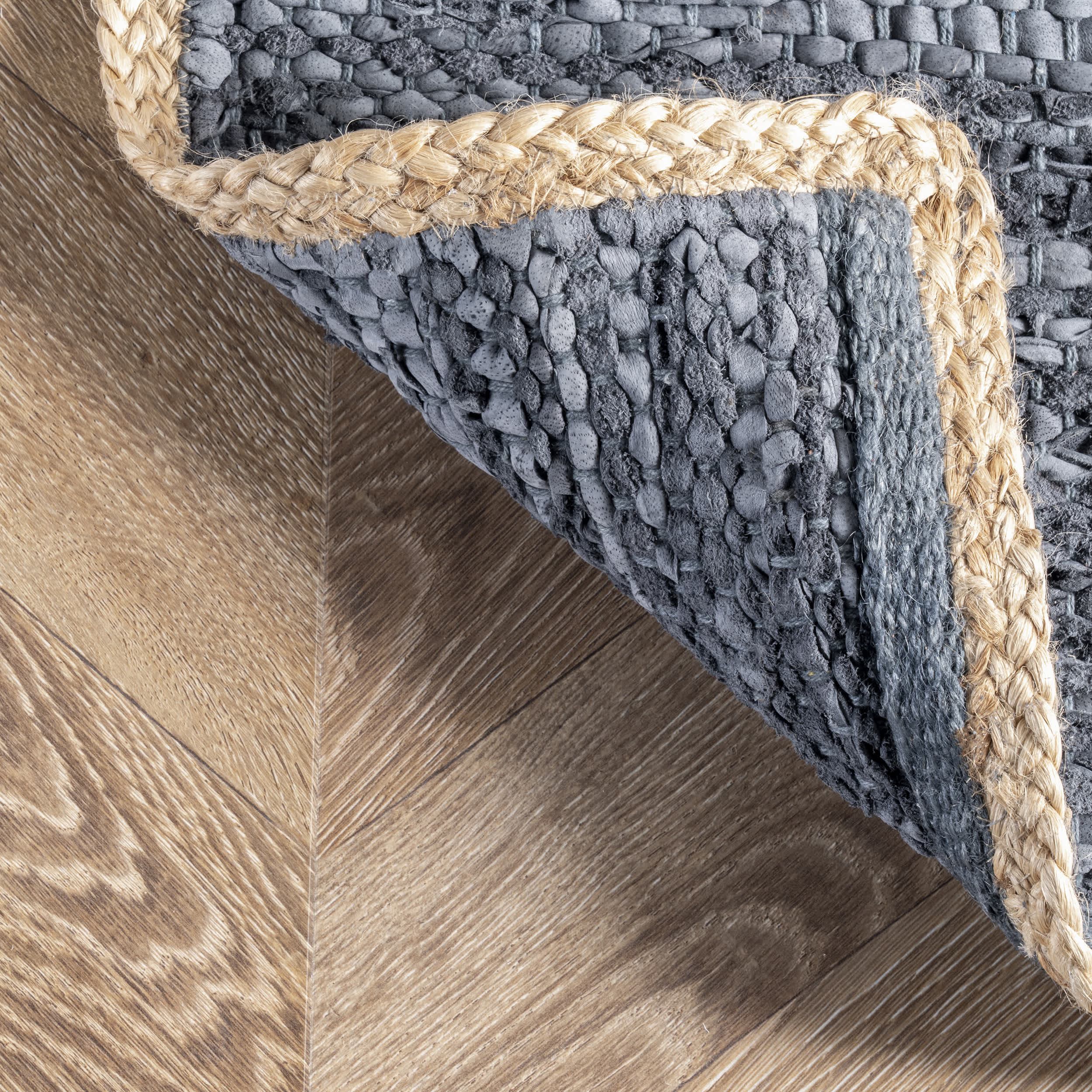 Sabby Hand Woven Leather Flatweave Area Rug - Image 28