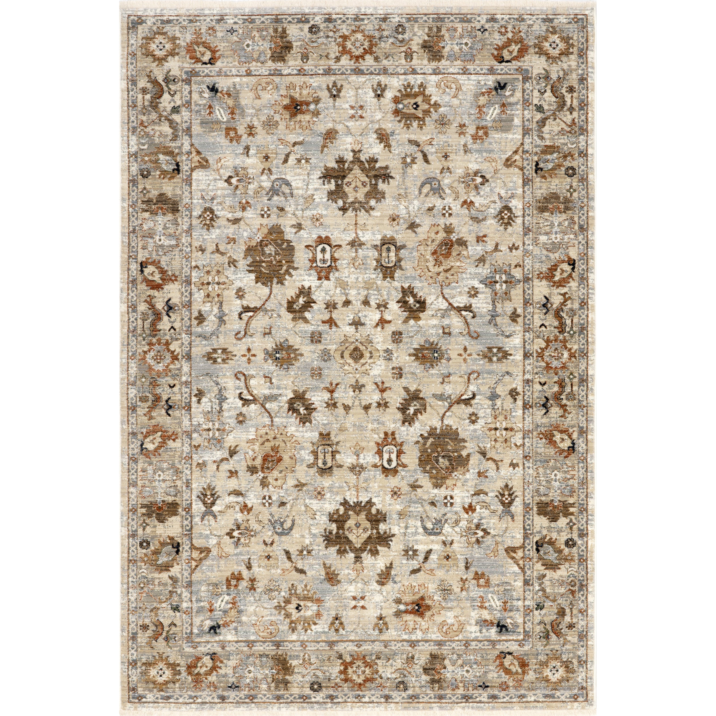 Mylah Vintage Medallion Area Rug