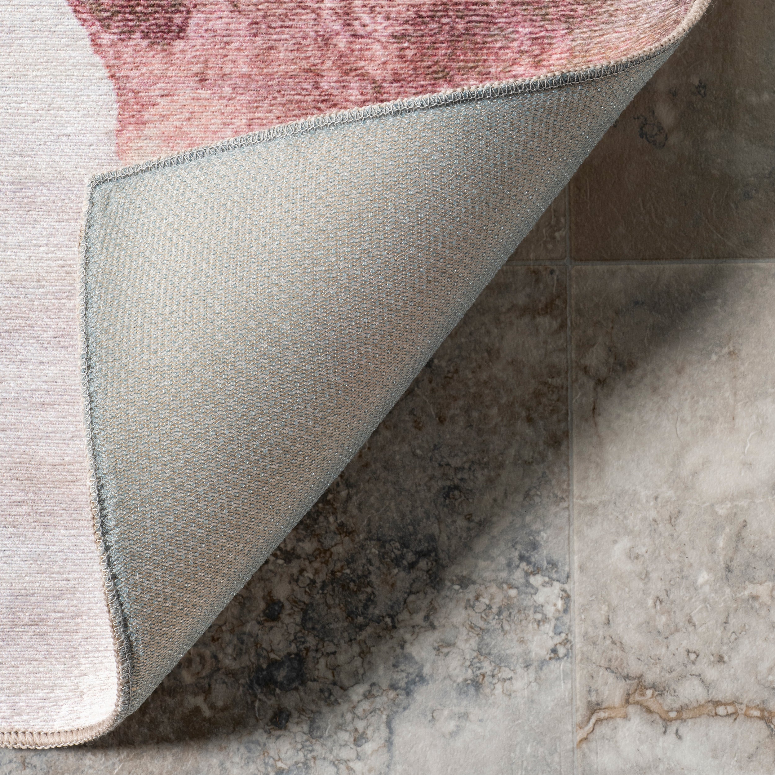 Kristy Leaves Machine Washable Indoor/Outdoor Area Rug - Image 7