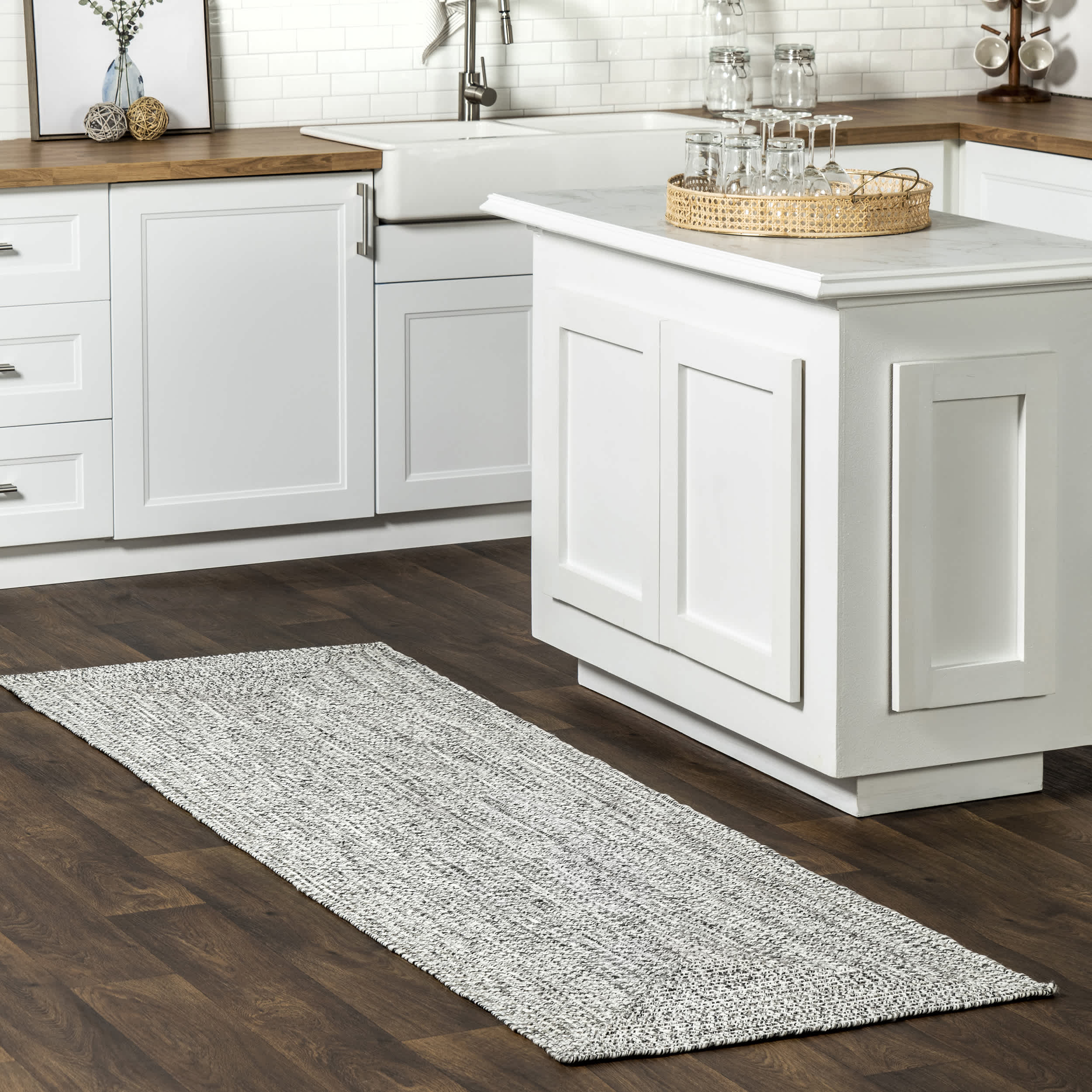 Wynn Braided Indoor/Outdoor Area Rug - Image 6