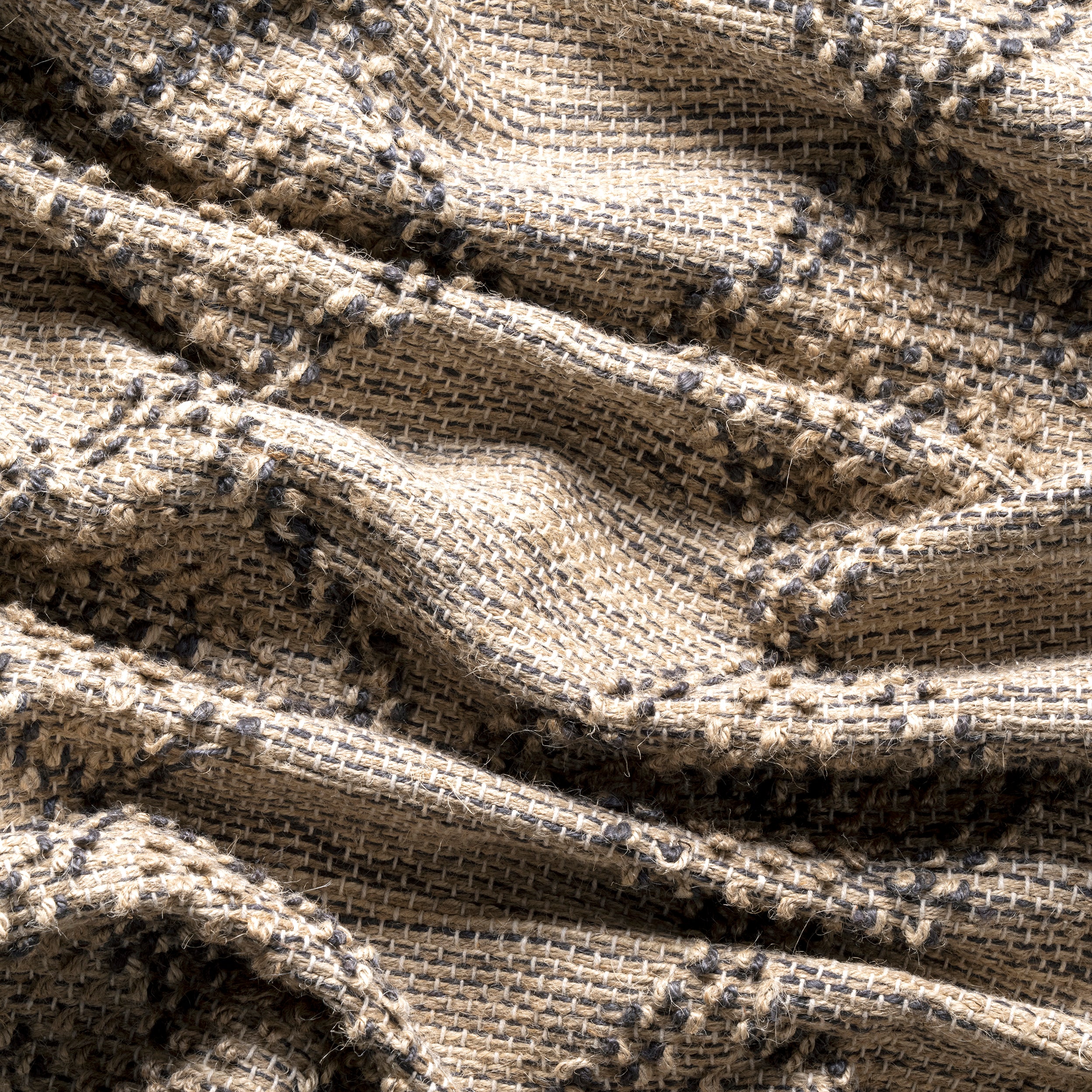 Britta Textured Diamond Tassel Area Rug - Image 4