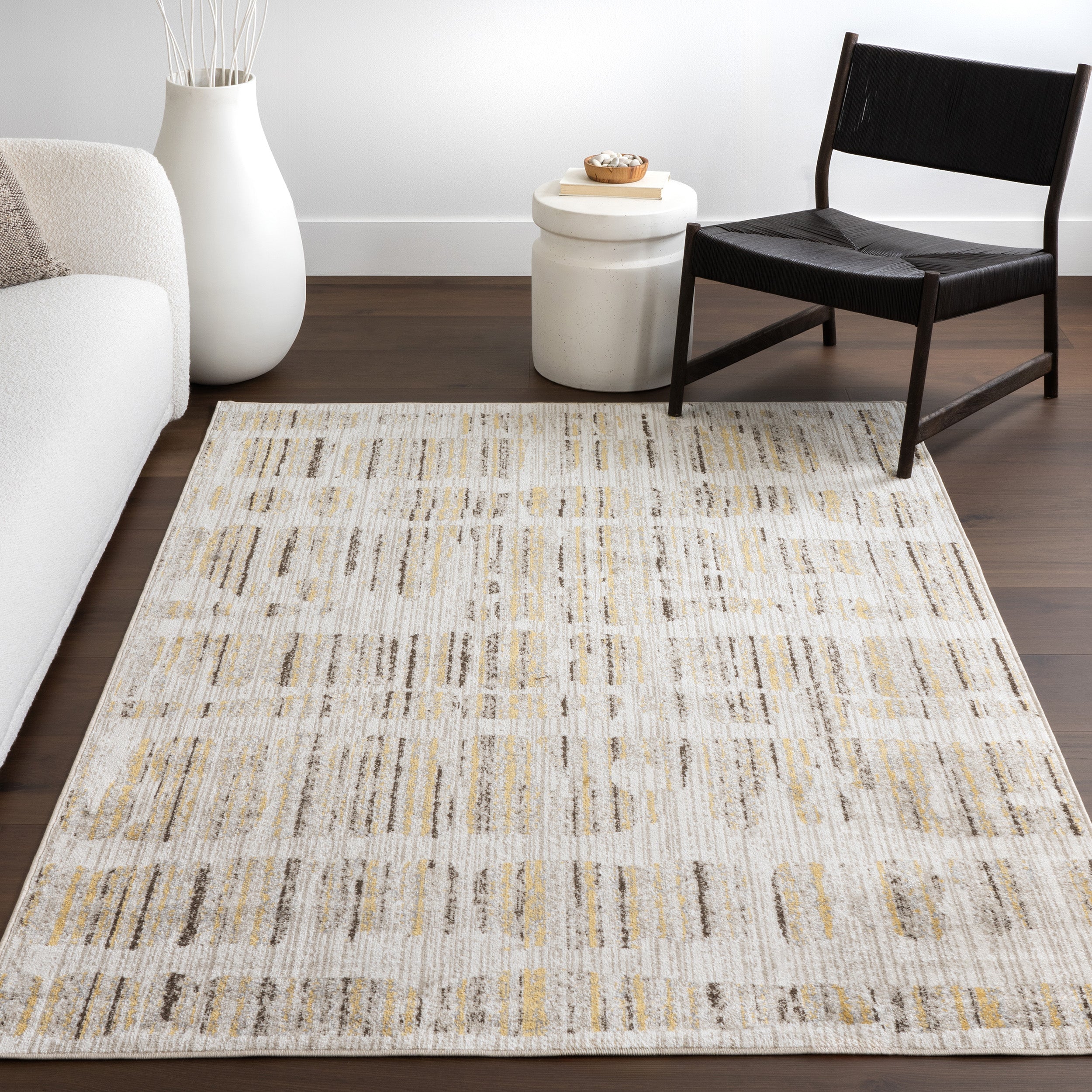 Maemi Abstract Machine Washable Area Rug - Image 9