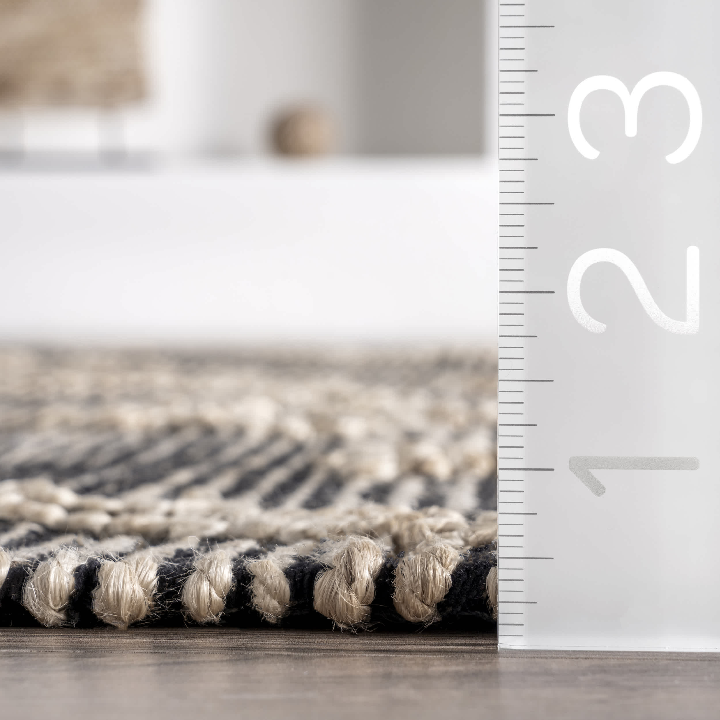 Handmade Moroccan Julianne Jute Area Rug - Image 3