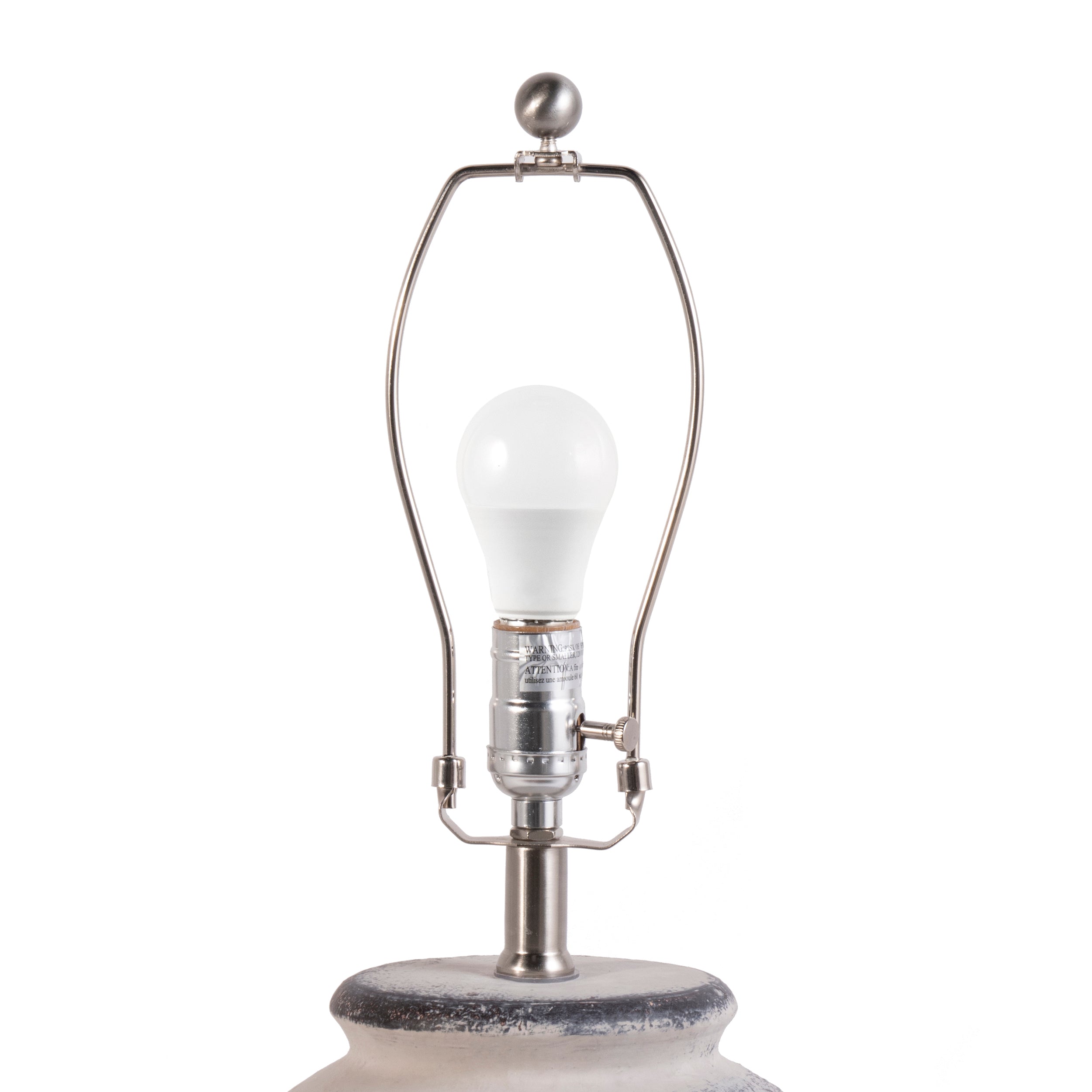 Hilma 22 Distressed Ceramic Table Lamp - Image 8