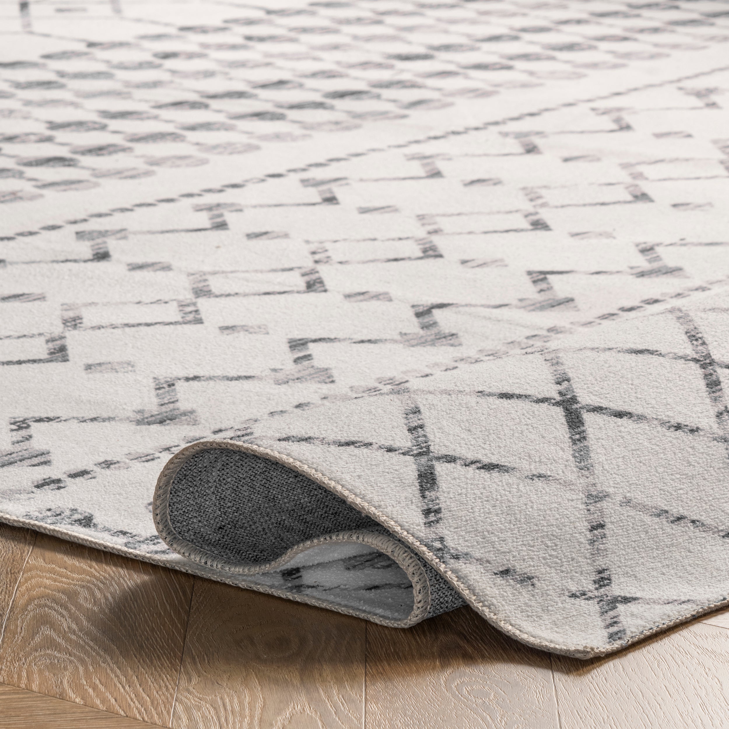 Moroccan Blythe Machine Washable Area Rug - Image 4