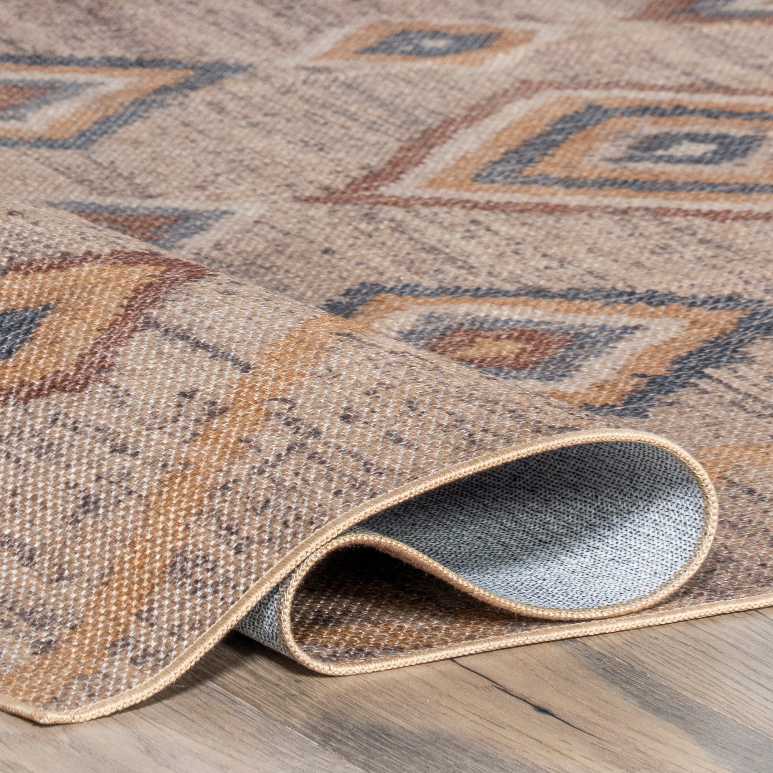 Jonie Bohemian Easy-Jute Machine Washable Area Rug - Image 4