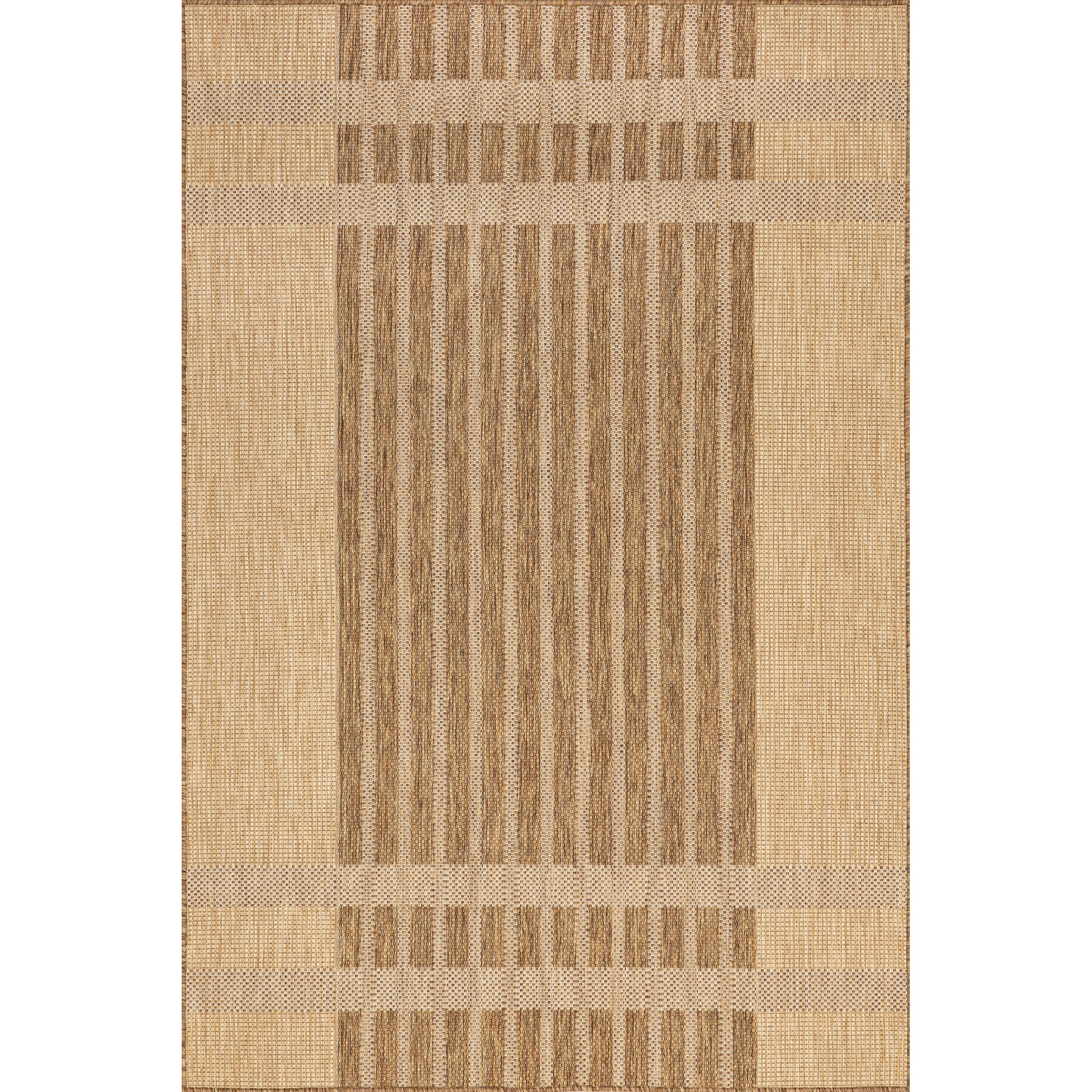 Lila Modern Striped Indoor/Outdoor Area Rug