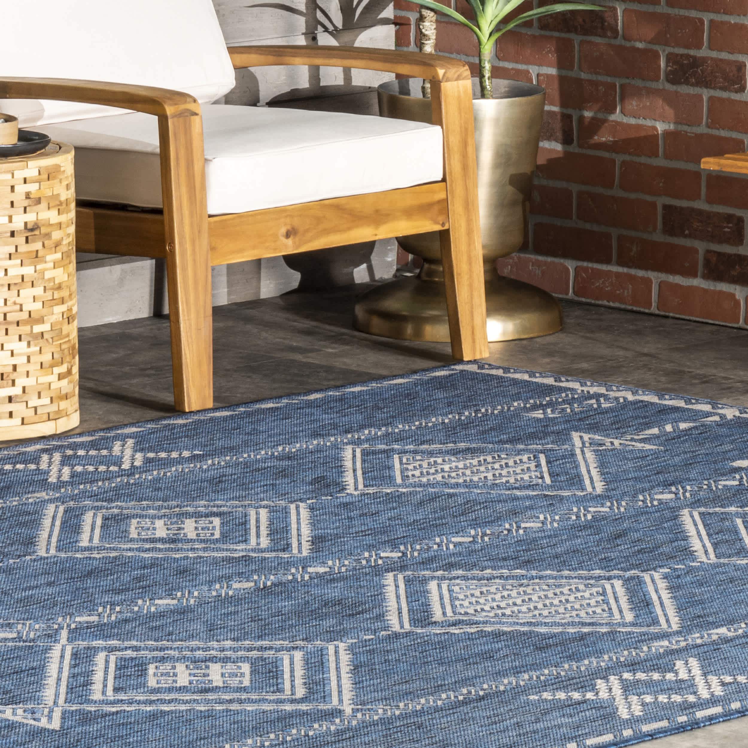 Aria Tribal Transitional Indoor/Outdoor Area Rug - Image 27