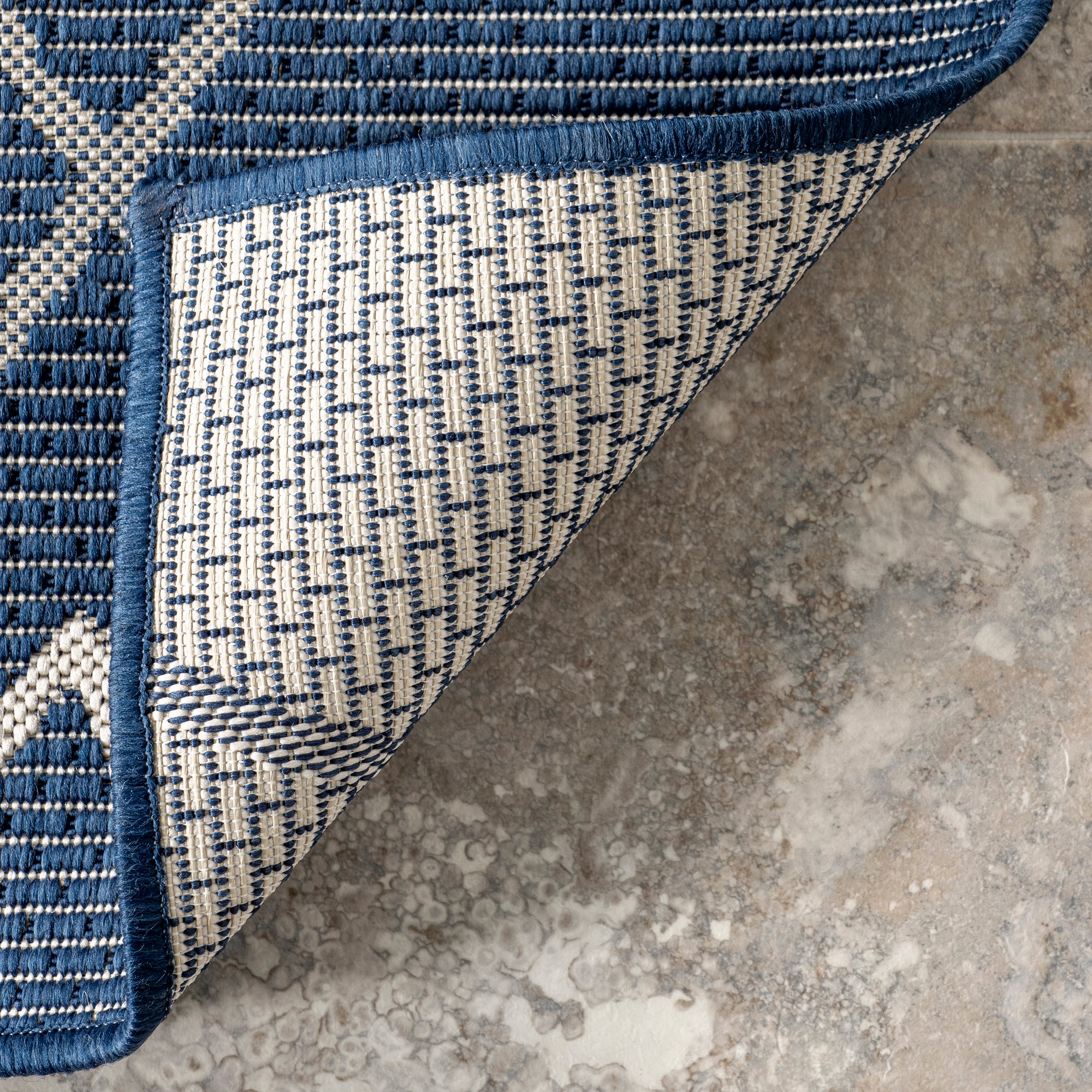 Mallie Moroccan Striped Indoor/Outdoor Area Rug - Image 7