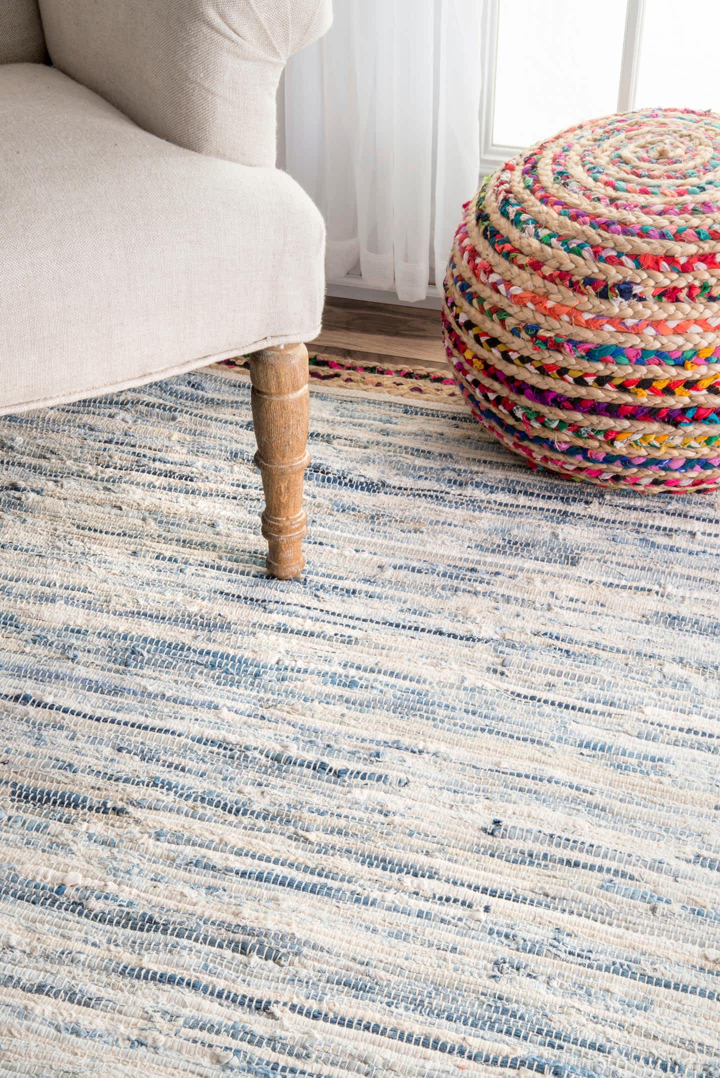 Handwoven Braided Darline Area Rug