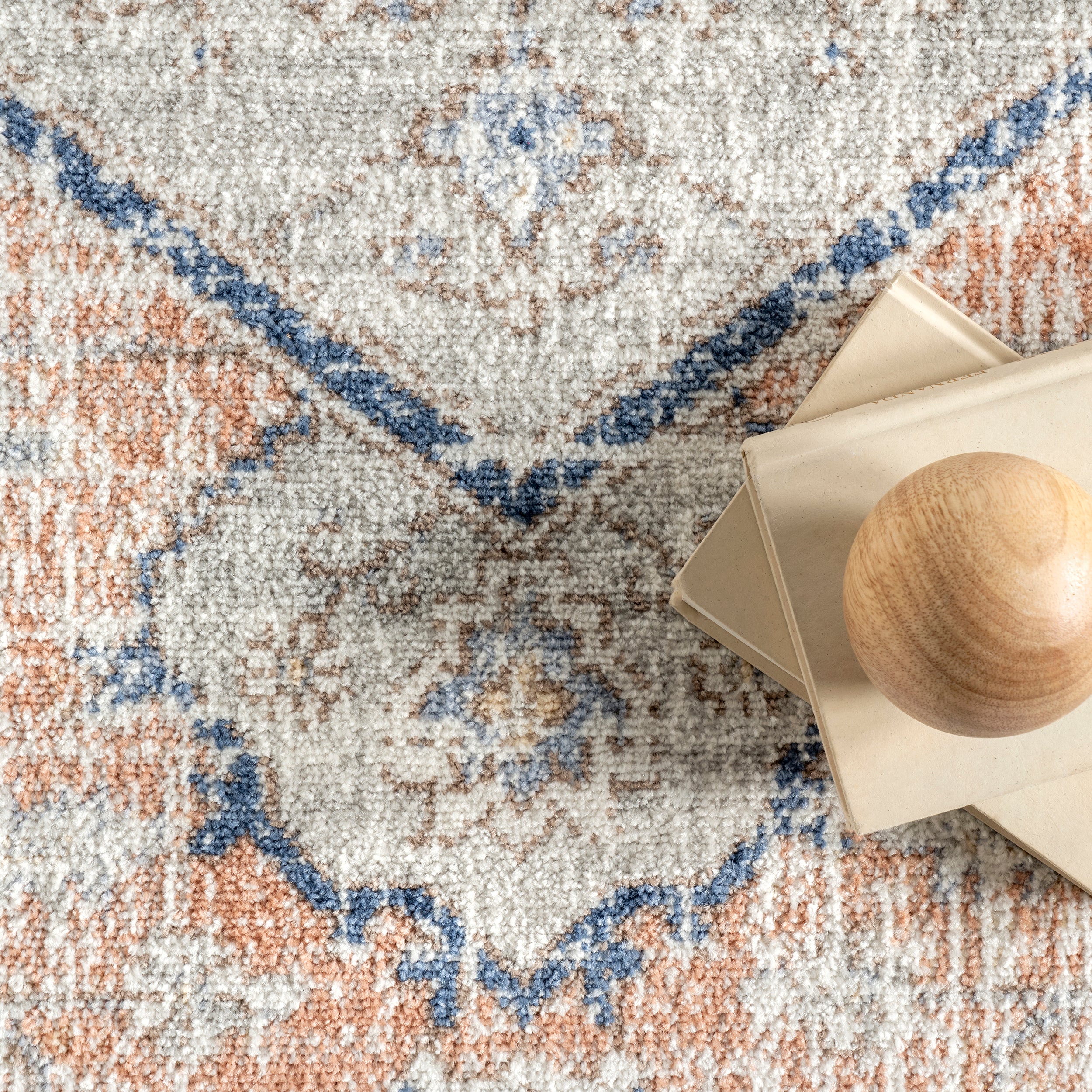 Jacquie Vintage Floral Area Rug - Image 6