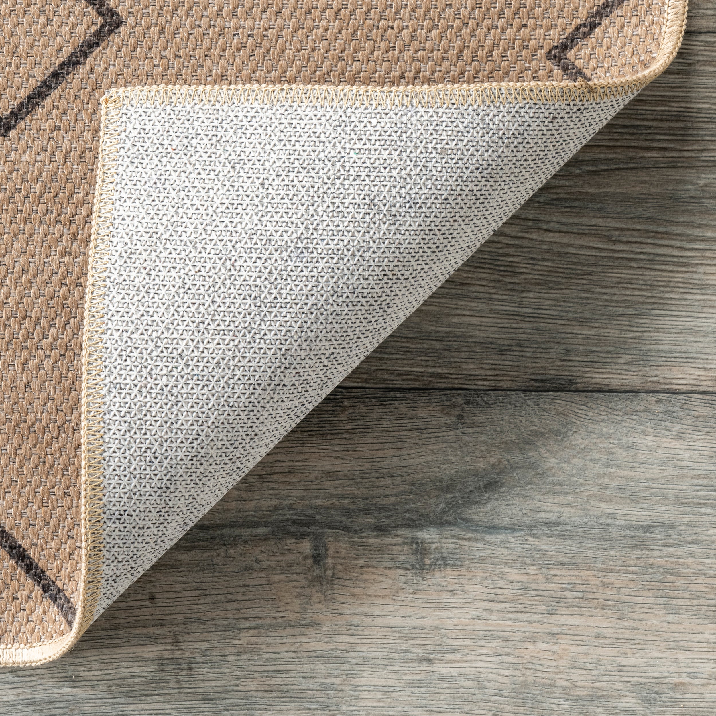 Rosita Tribal Trellis Easy-Jute Machine Washable Area Rug - Image 7